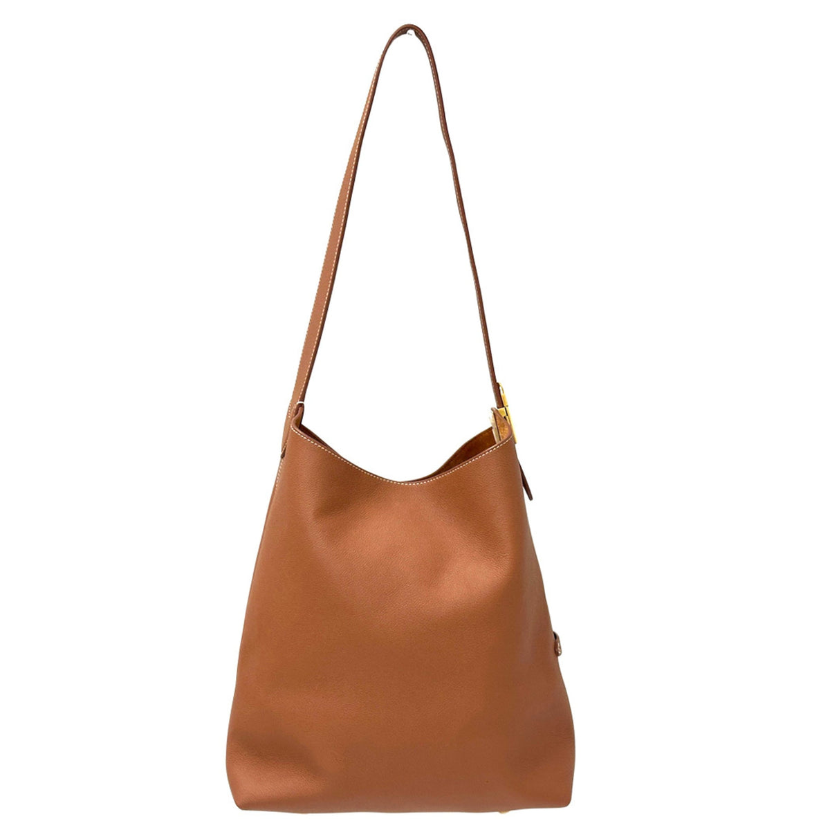 Louis Vuitton Brown Cognac Leather Handbag Shoulder Bag (Pre-Owned)