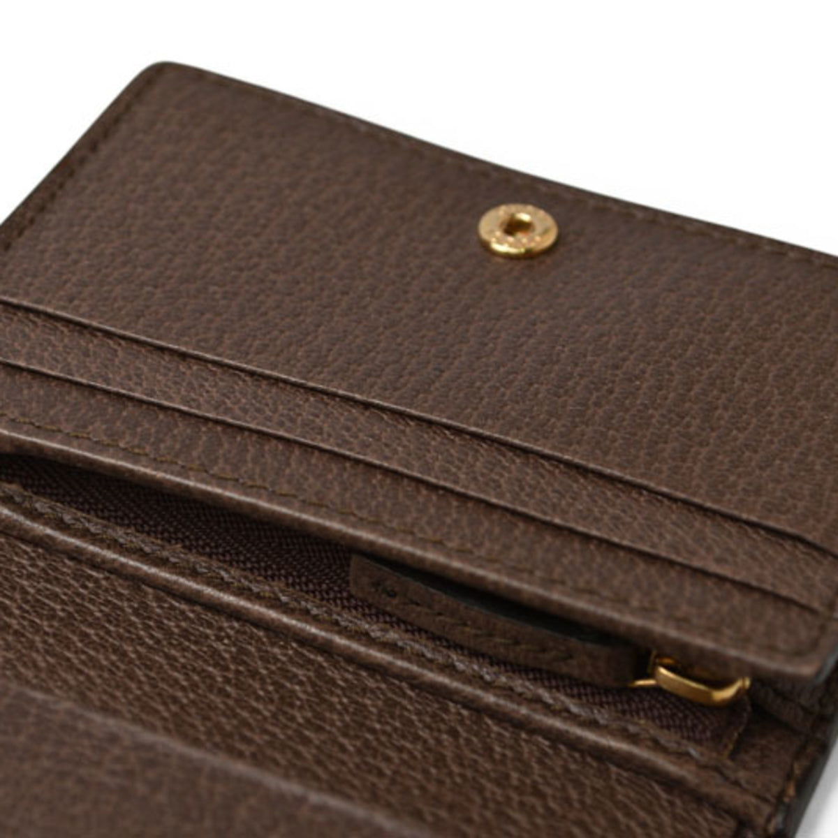 Gucci Ophidia Beige Brown Gg Supreme Wallet (Bi-Fold) (Pre-Owned)