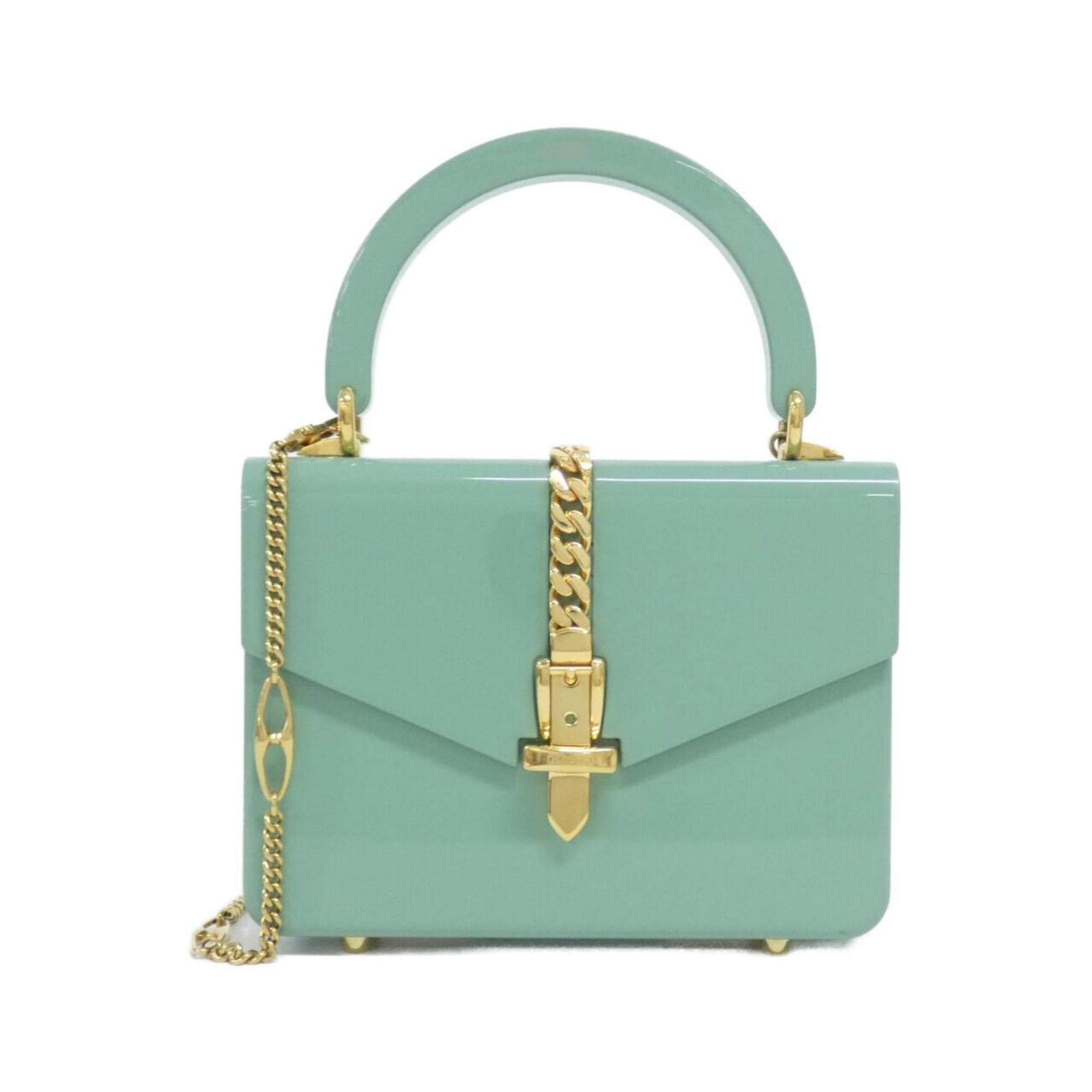 Gucci Green Acrylic Handbag (Pre-Owned)