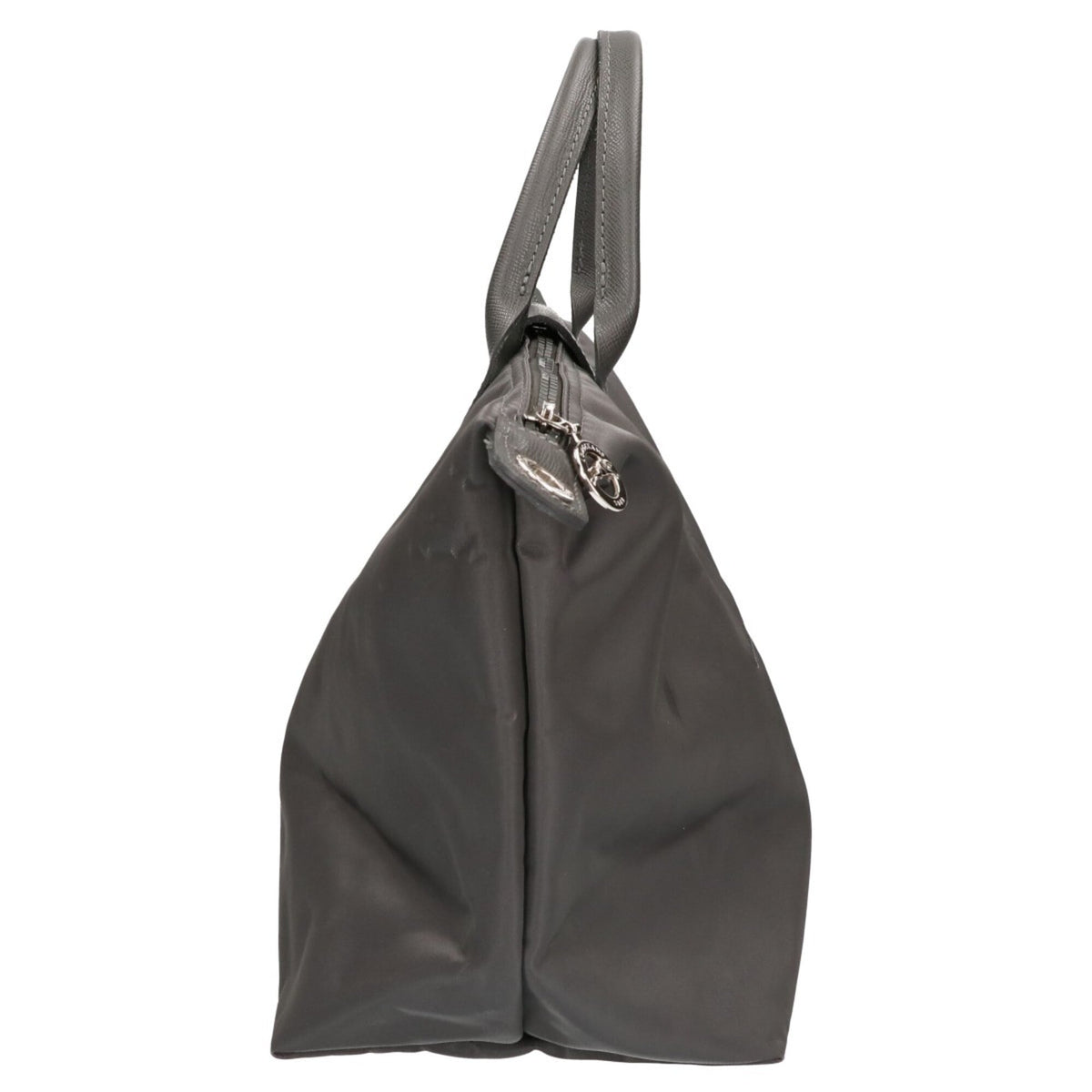 Longchamp Gray Nylon Tote Bag (Pre-Owned)