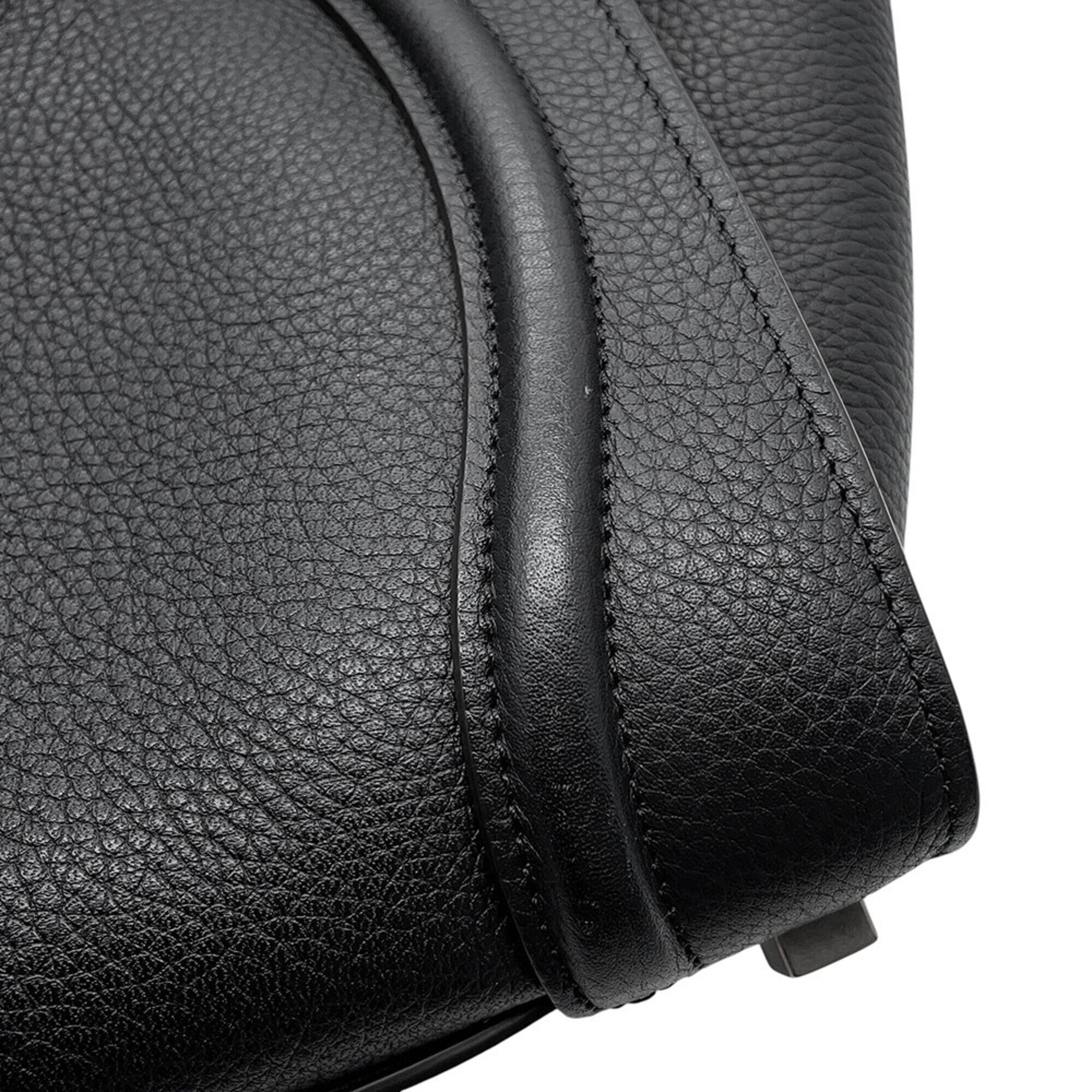 Celine Black Leather Handbag (Pre-Owned)