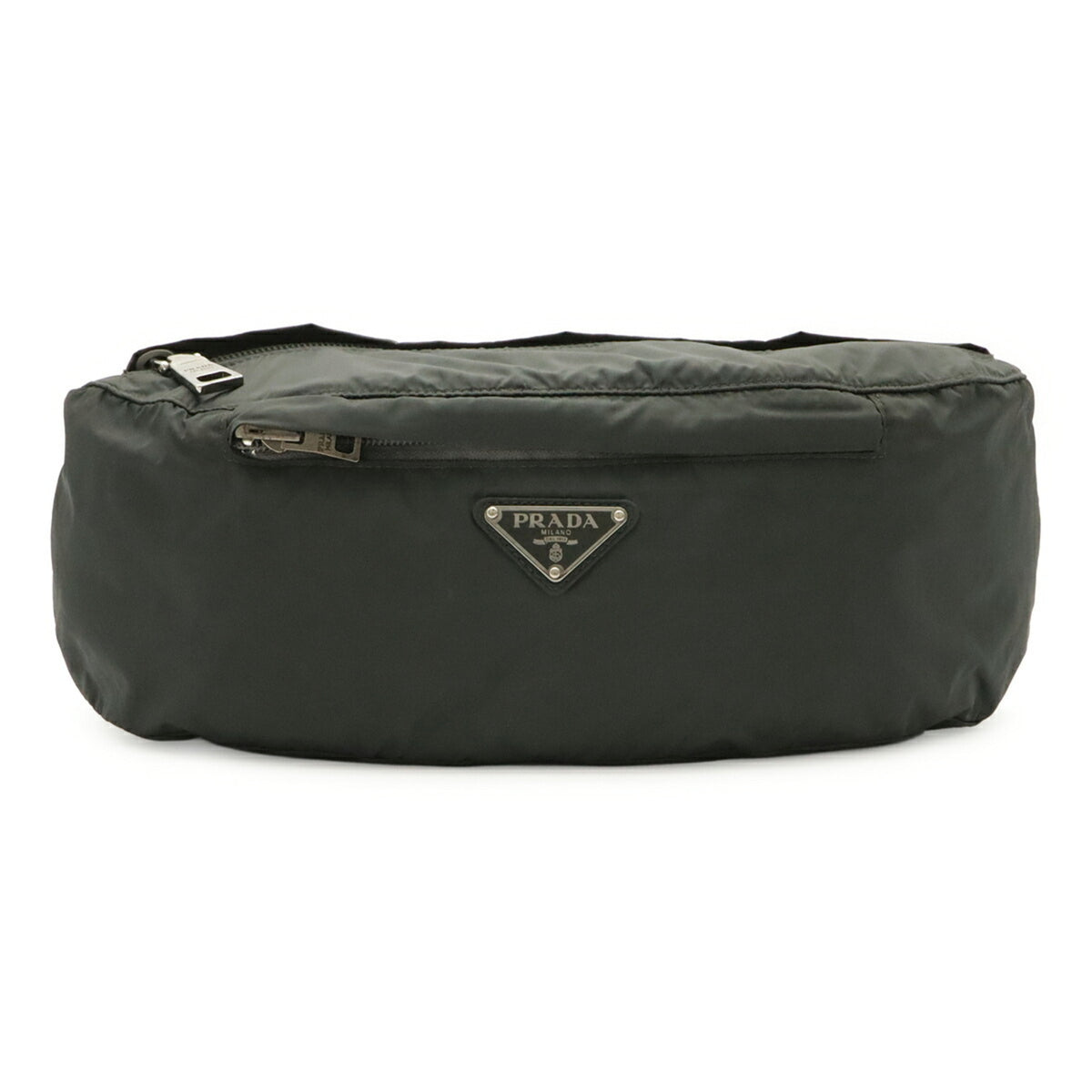 Prada Gray Nylon Sling Bag (Pre-Owned)