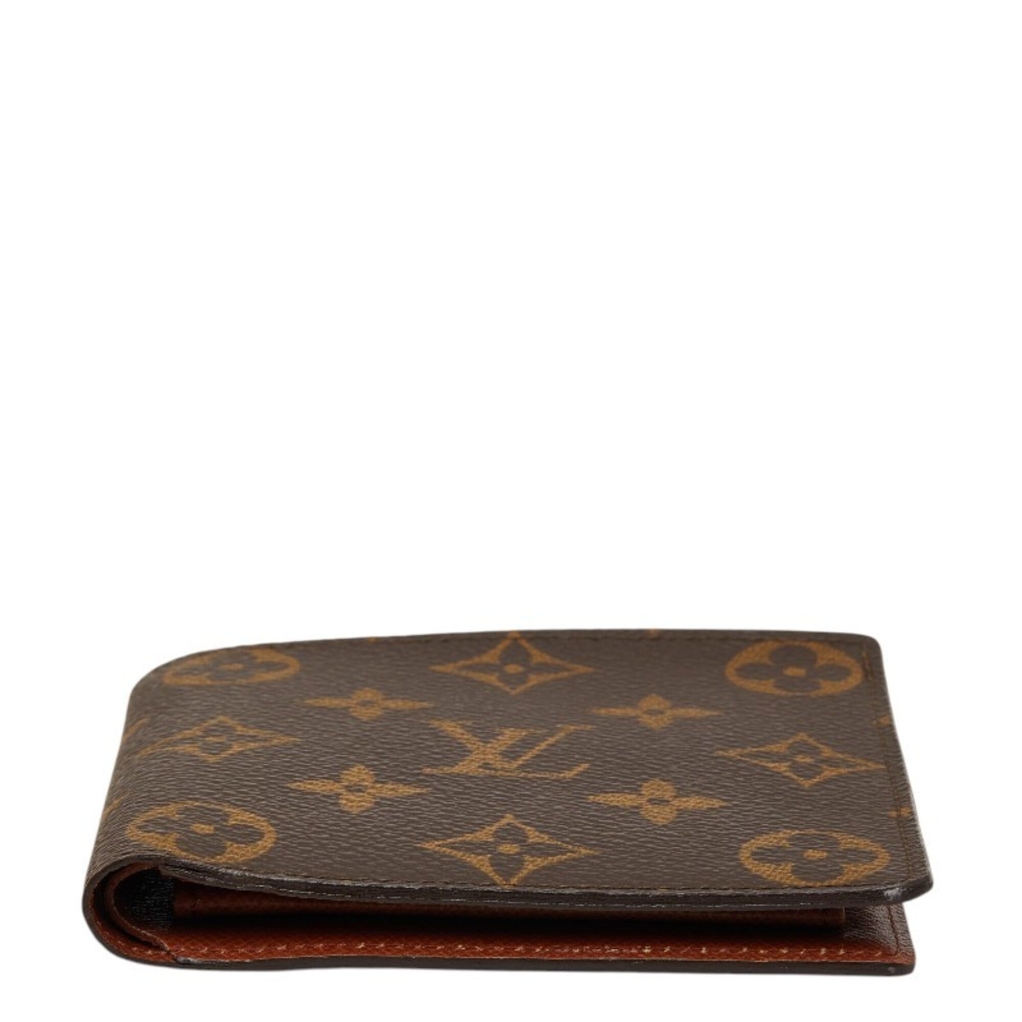 Louis Vuitton Brown Pvc Leather Wallet (Bi-Fold) (Pre-Owned)