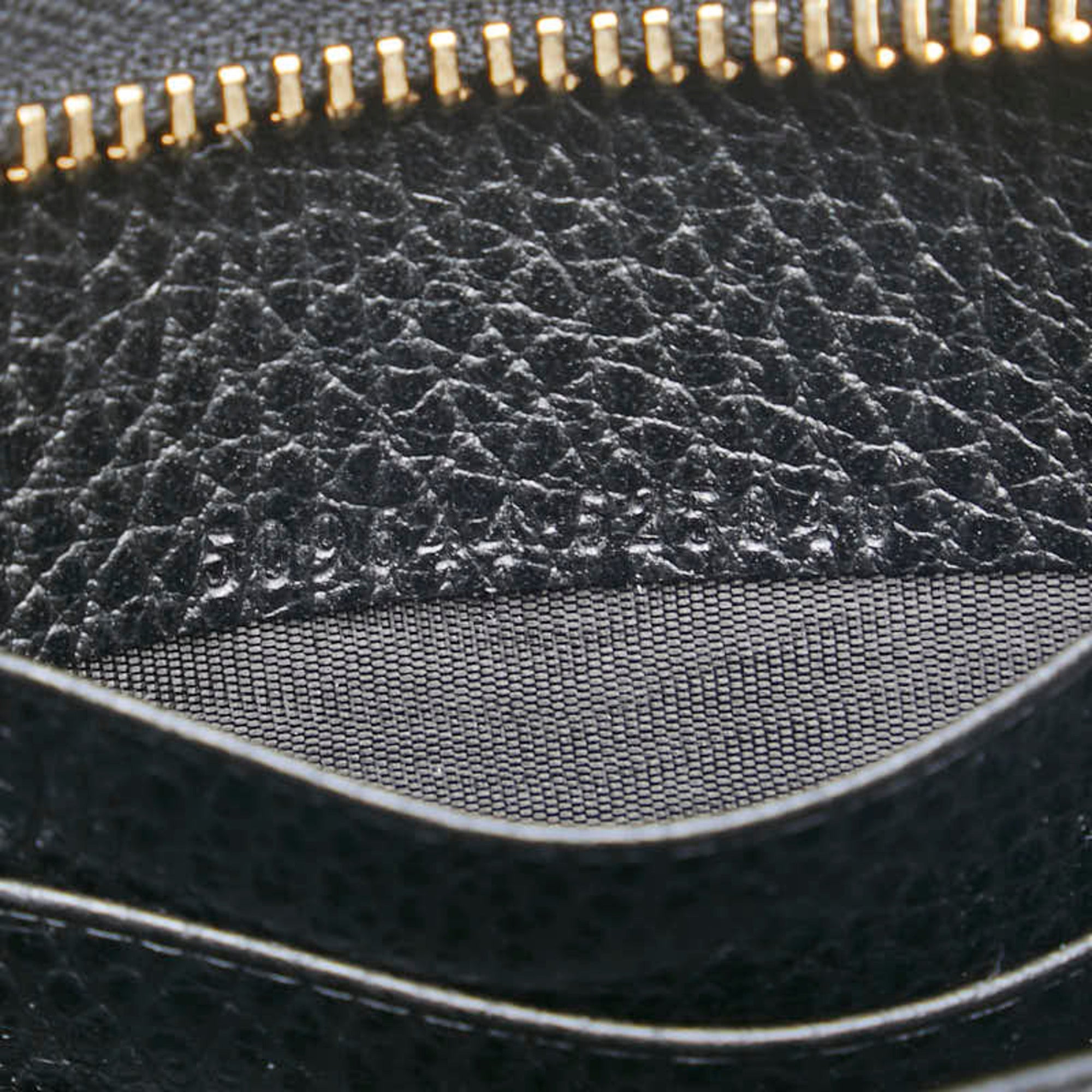 Gucci Black Leather Long Wallet (Bi-Fold) (Pre-Owned)