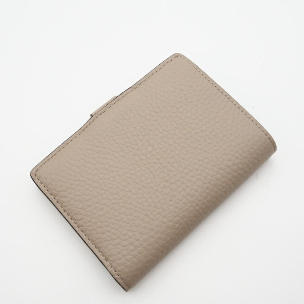Louis Vuitton Taurillon Beige Blue Leather Wallet (Bi-Fold) (Pre-Owned)