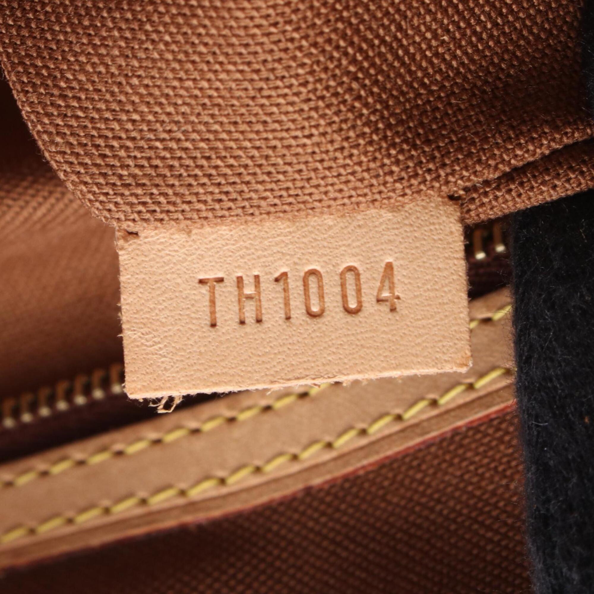 Louis Vuitton Brown Coated Canvas Pvc Leather Monogram Handbag Tote Bag (Pre-Owned)