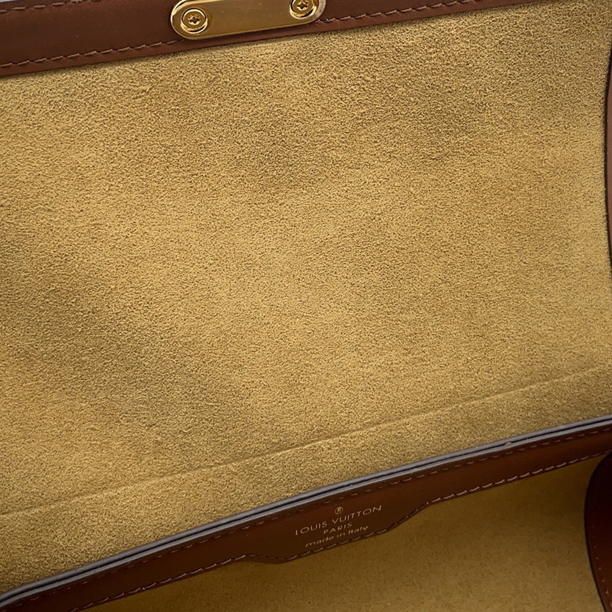 Louis Vuitton Brown Monogram Shoulder Bag (Pre-Owned)