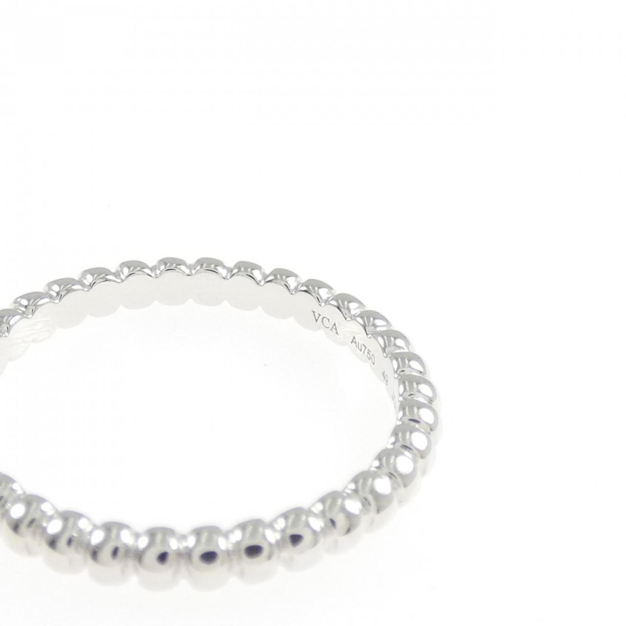 Van Cleef & Arpels White Gold White Gold (18K) Band Ring (Pre-Owned)