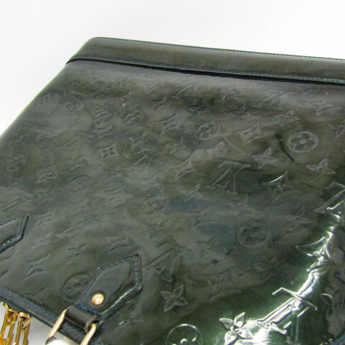 Louis Vuitton Monogram Vernis Blue Nuit Monogram Vernis Handbag (Pre-Owned)