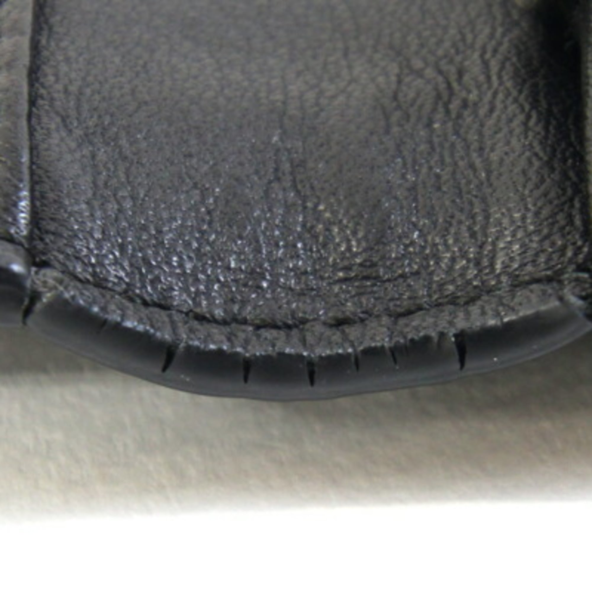 Celine Black Leather Long Wallet (Bi-Fold) (Pre-Owned)
