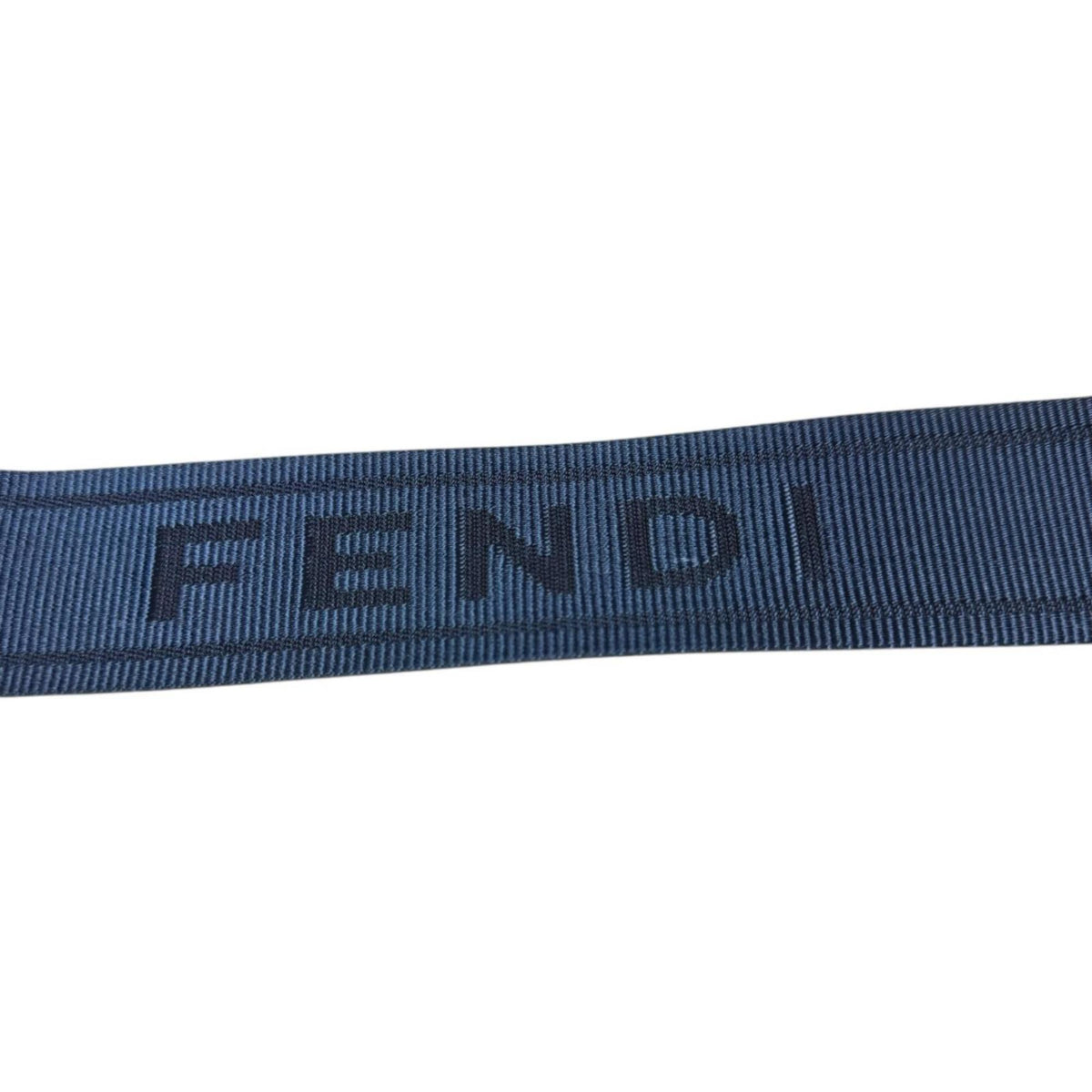 Fendi Navy Leather Shoulder Bag (Pre-Owned)