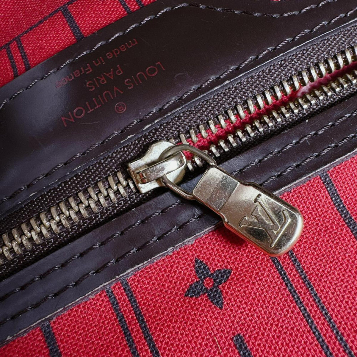 Louis Vuitton Brown Damier Canvas Tote Bag (Pre-Owned)
