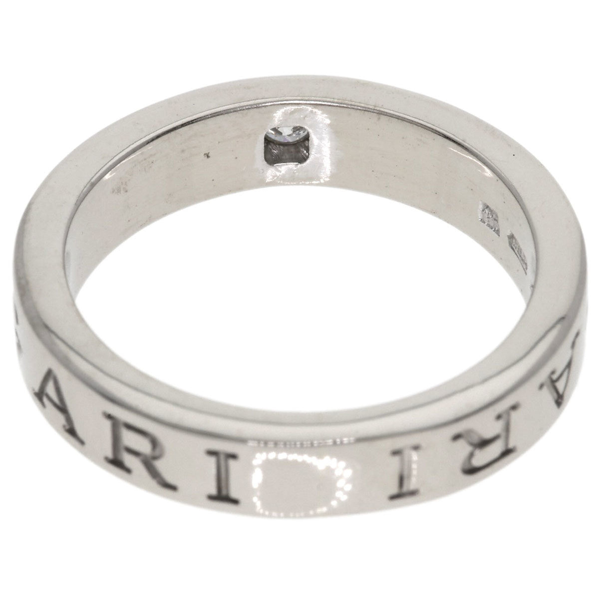 Bvlgari White Gold (18K) Band Ring (Pre-Owned)