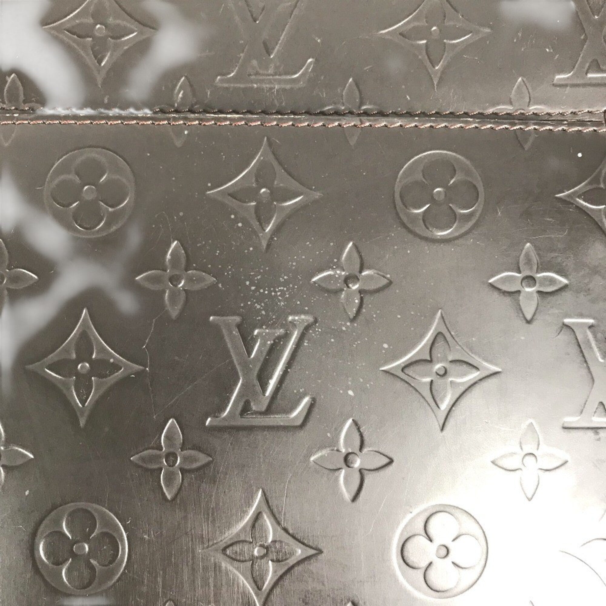 Louis Vuitton Brown Coffee Monogram Leather Pochette Shoulder Bag (Pre-Owned)