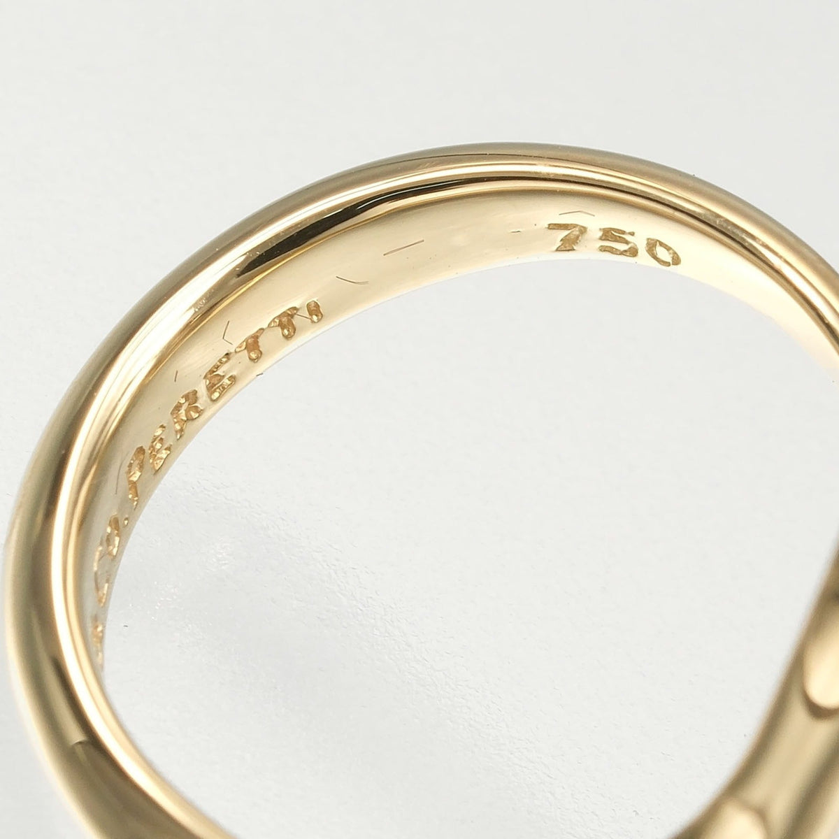 Tiffany Open Heart Yellow Gold (18K) Band Ring (Pre-Owned)