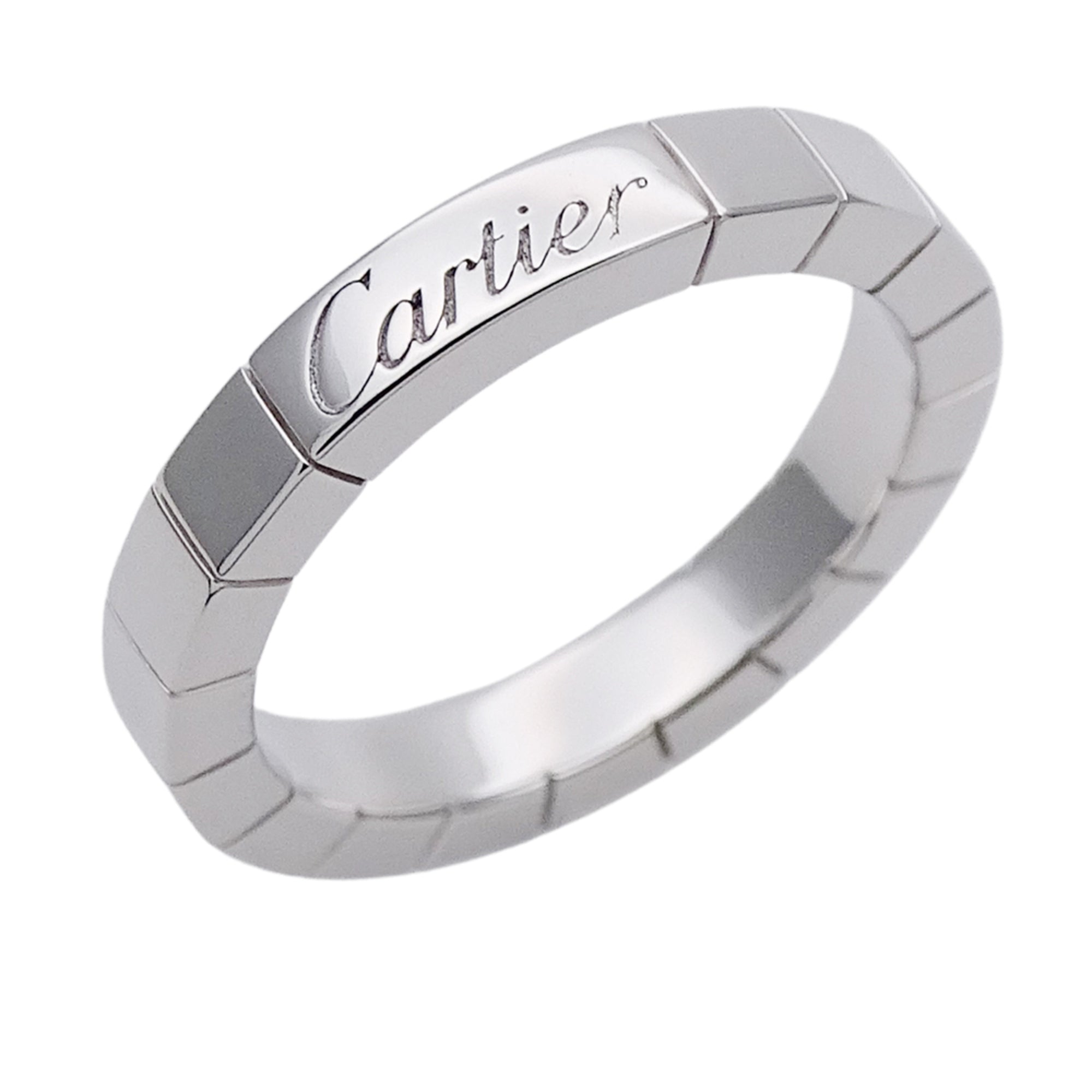 Cartier White Gold White Gold (18K) Band Ring (Pre-Owned)