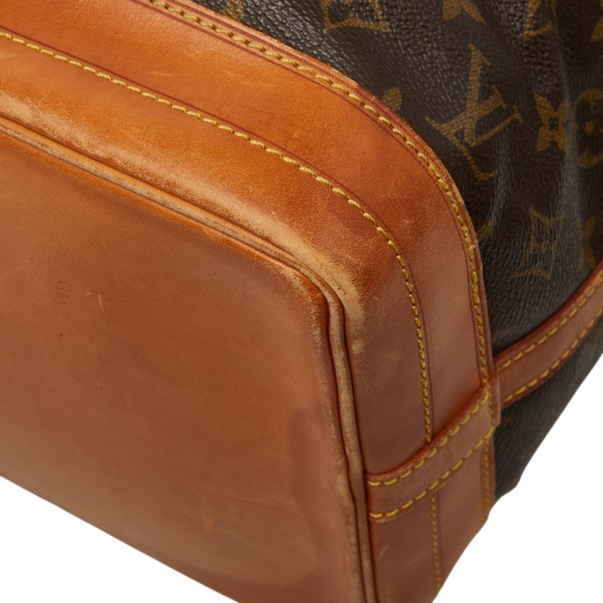 Louis Vuitton Brown Pvc Leather Shoulder Bag (Pre-Owned)