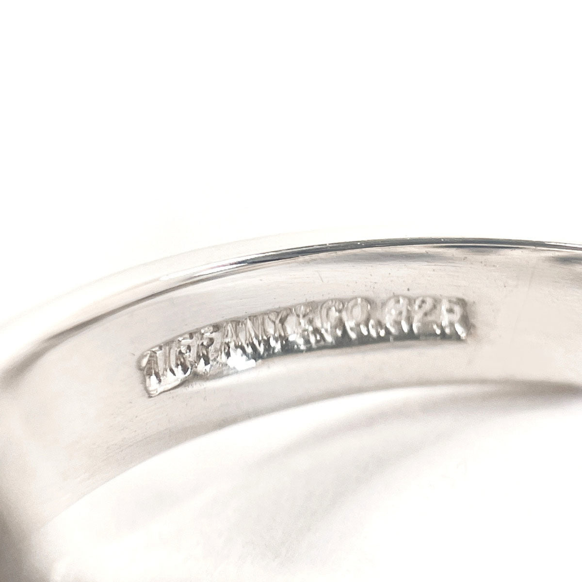 Tiffany Silver Silver 925 Band Ring (Pre-Owned)
