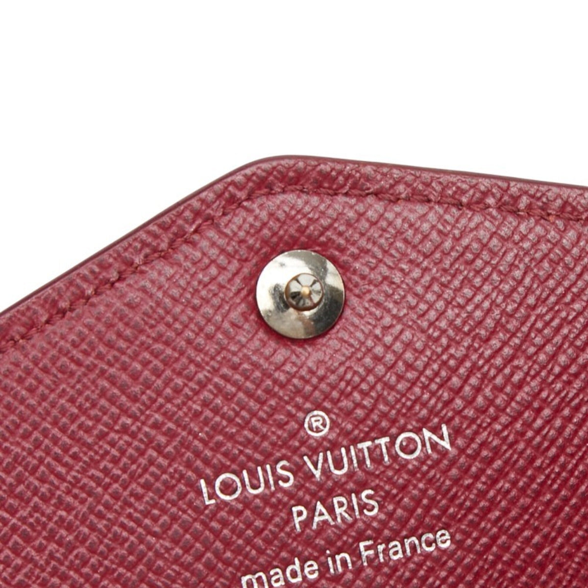 Louis Vuitton Fuchsia Pink Leather Long Wallet (Bi-Fold) (Pre-Owned)