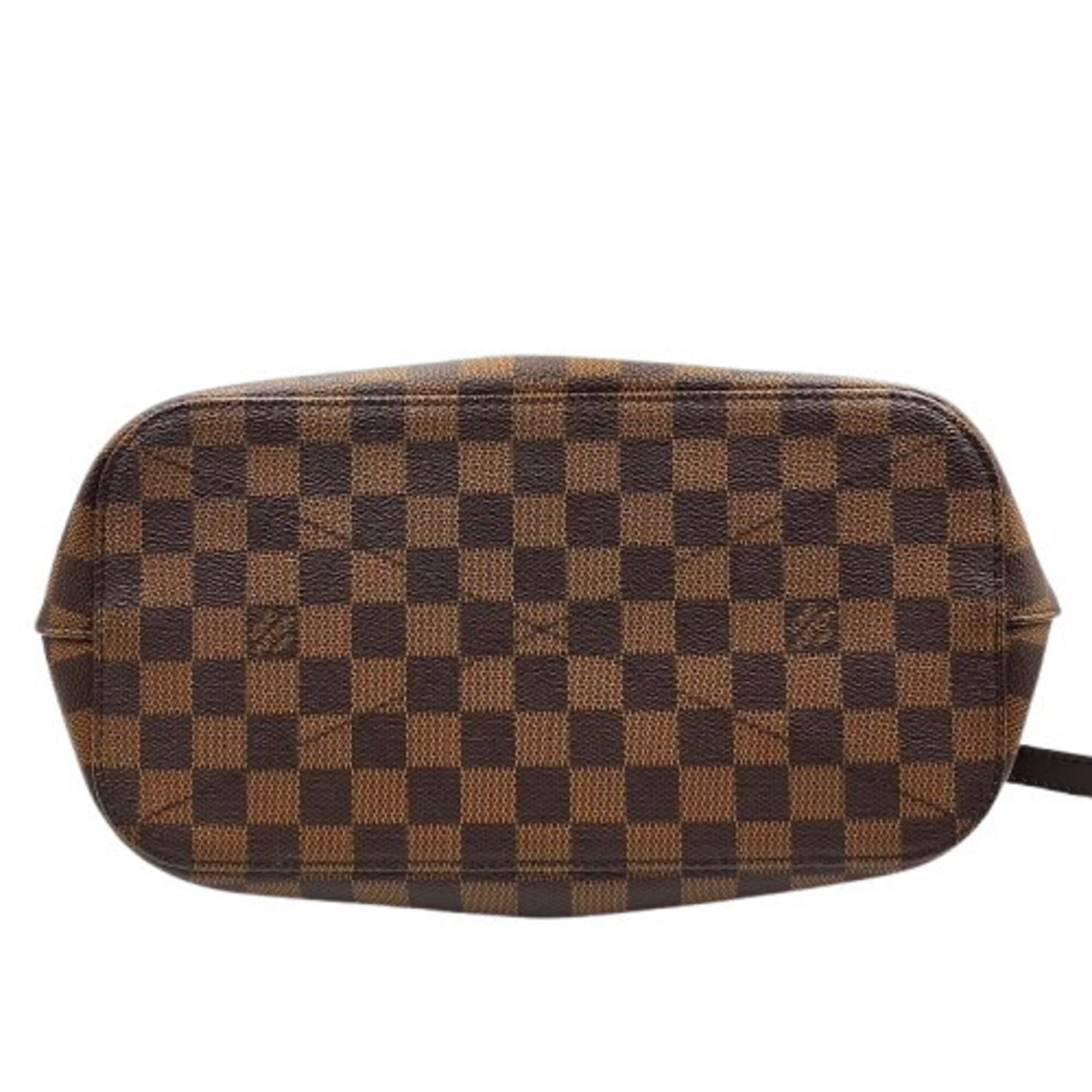 Louis Vuitton Brown Pvc Handbag Shoulder Bag (Pre-Owned)