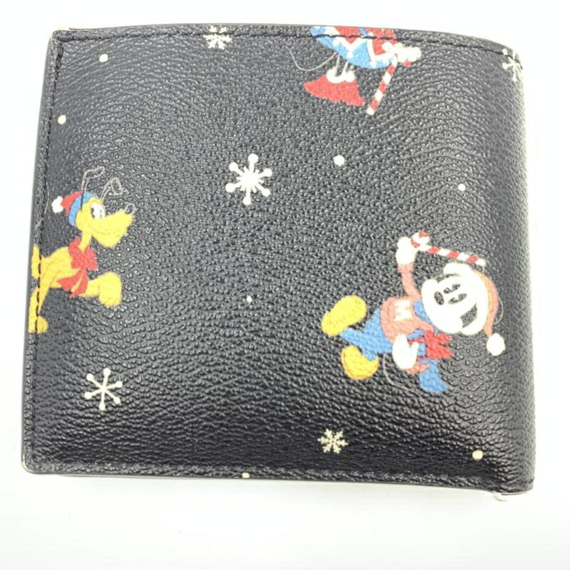 Coach Black Wallet (Bi-Fold) (Pre-Owned)