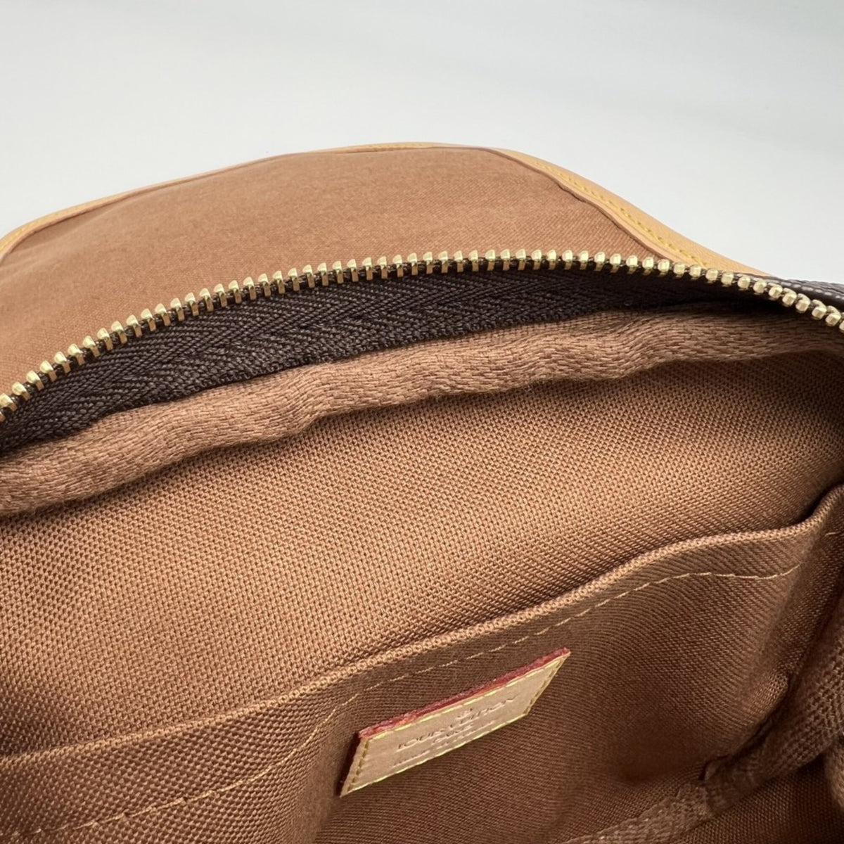 Louis Vuitton Brown Monogram Fanny Pack Pouch Sling Bag (Pre-Owned)