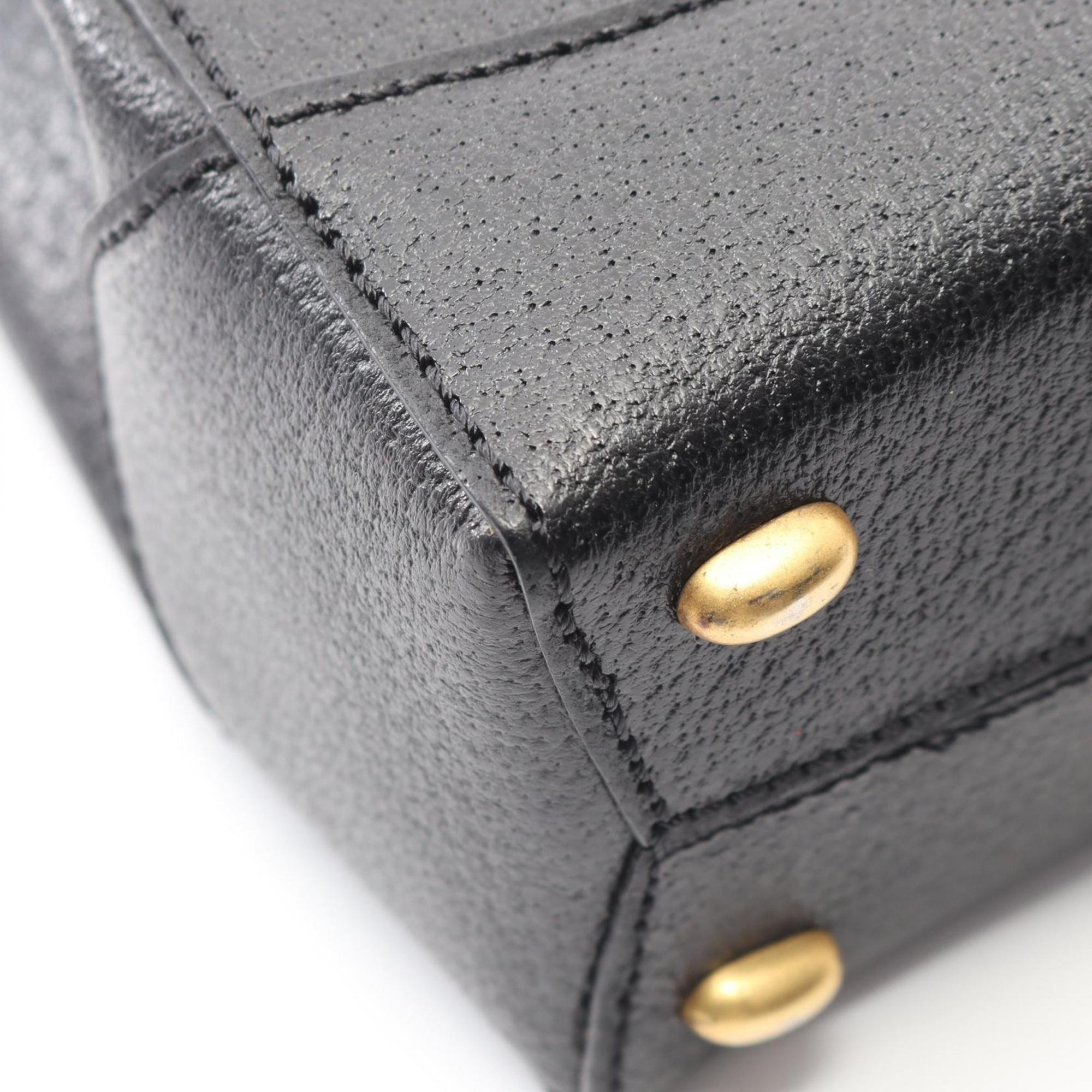 Celine Black Leather Shoulder Bag (Pre-Owned)