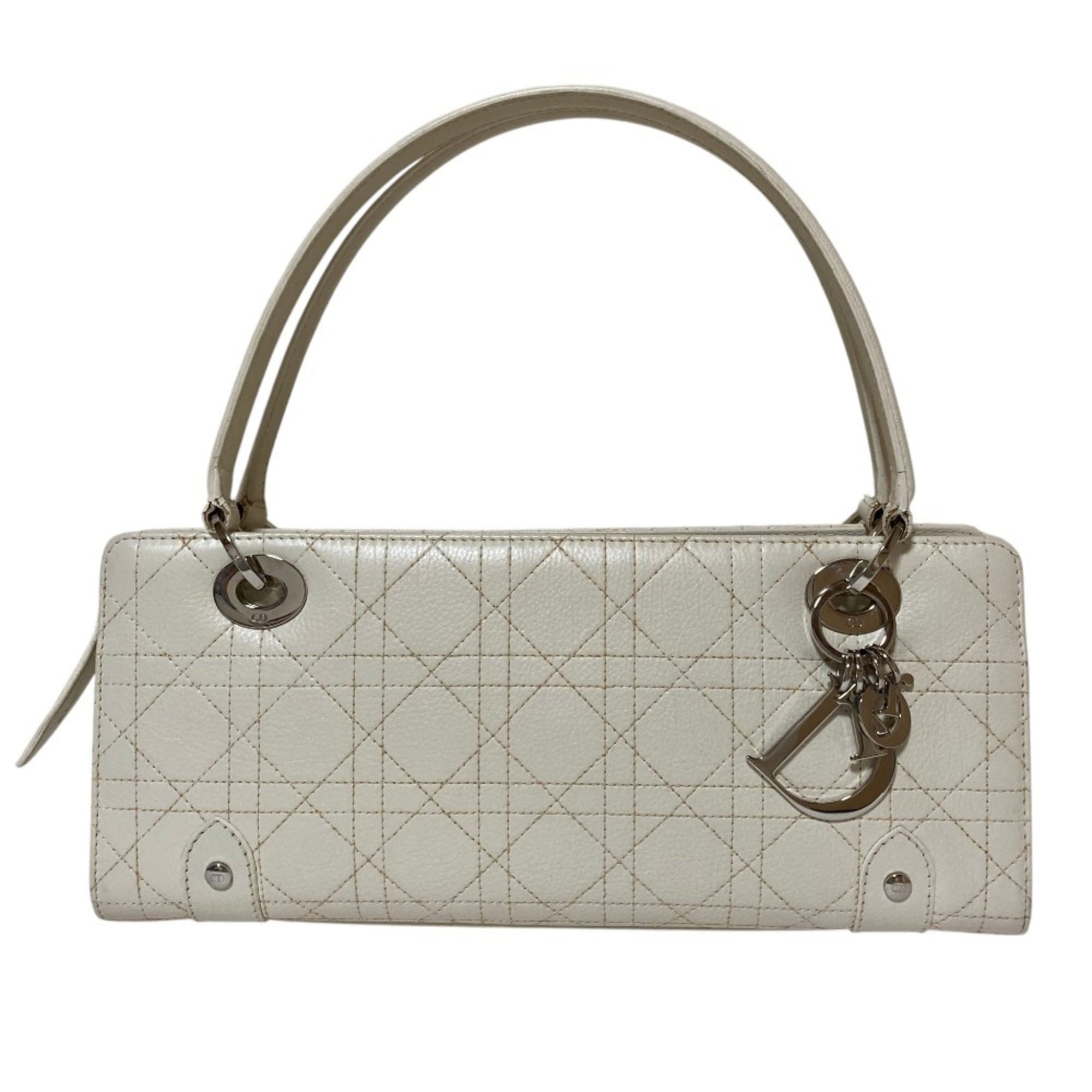 Christian Dior White Handbag (Pre-Owned)