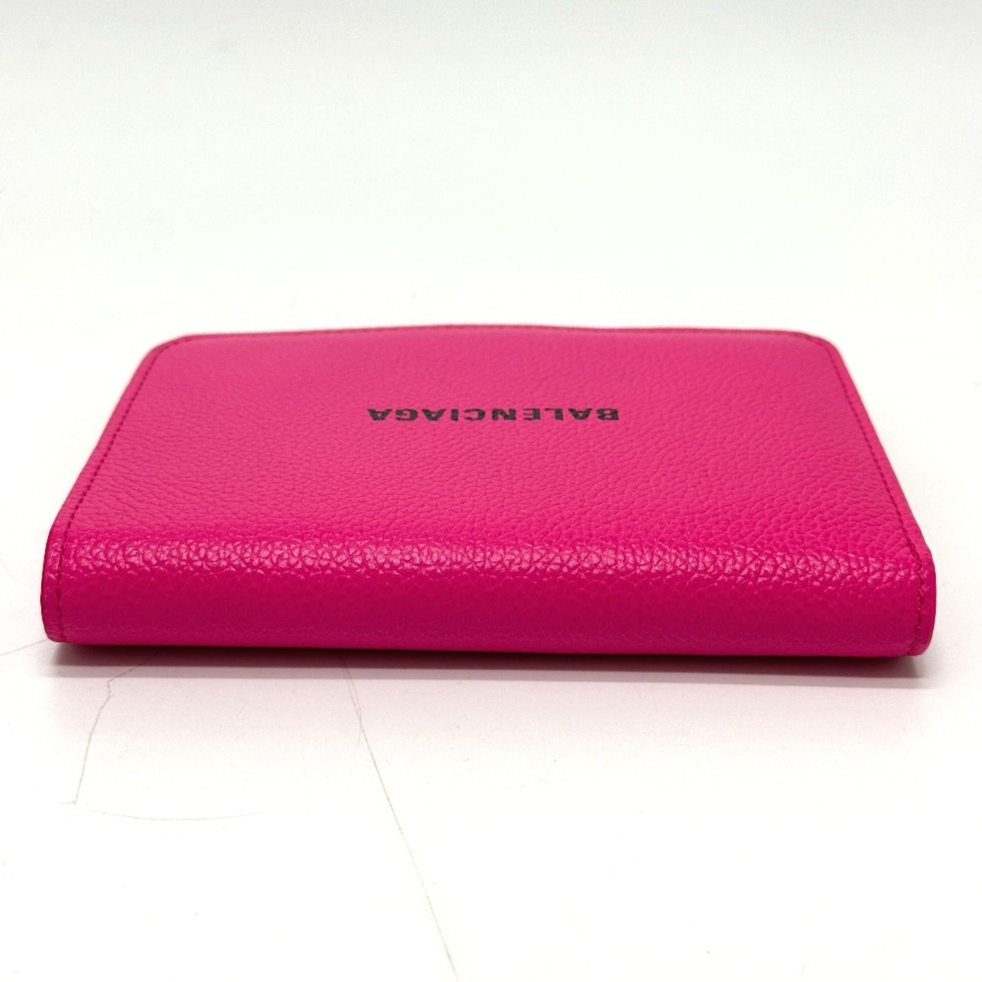 Balenciaga Pink Leather Wallet (Bi-Fold) (Pre-Owned)