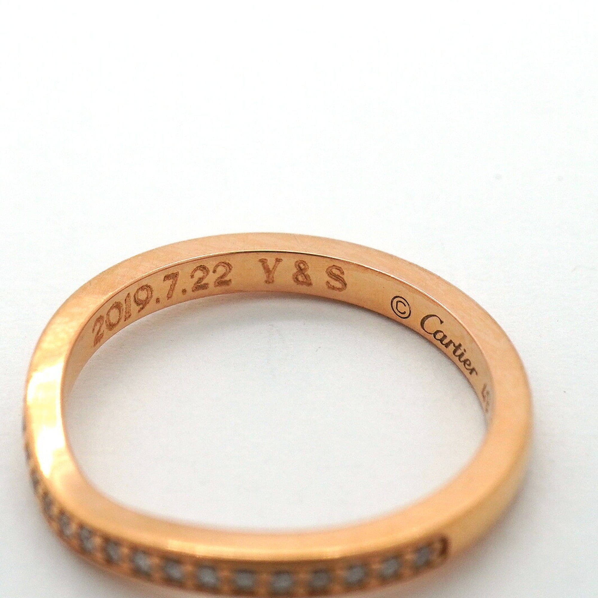 Cartier Pink Gold (18K) Band Ring (Pre-Owned)