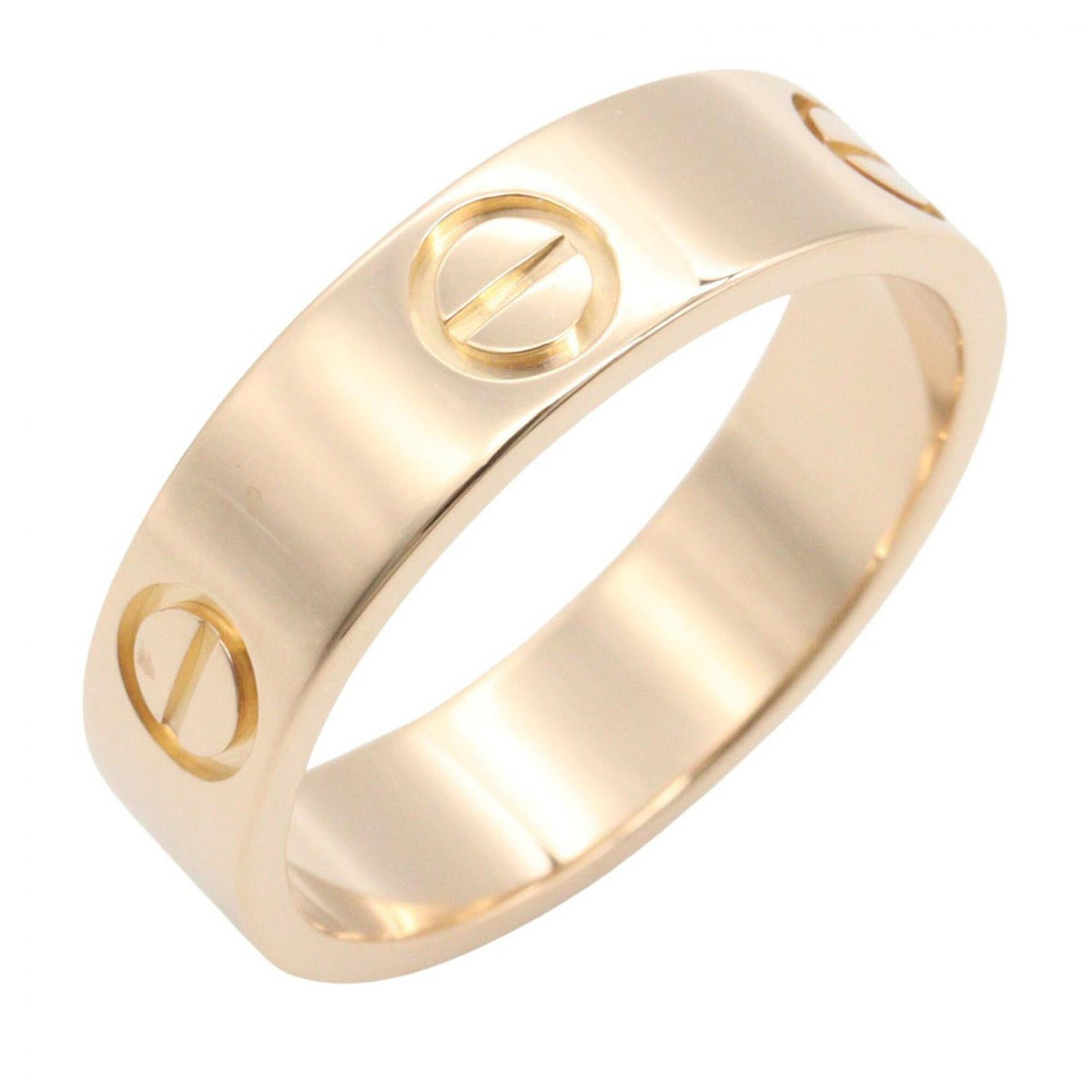 Cartier Gold Pink Gold (18K) Band Ring (Pre-Owned)
