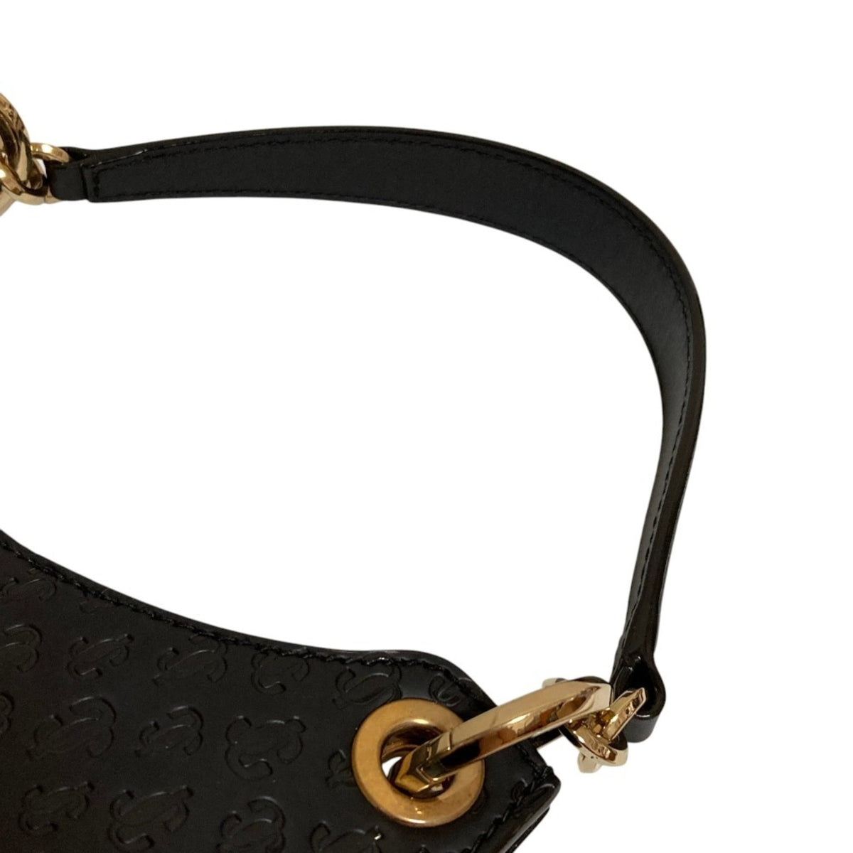 Jimmy Choo Black Leather Handbag (Pre-Owned)
