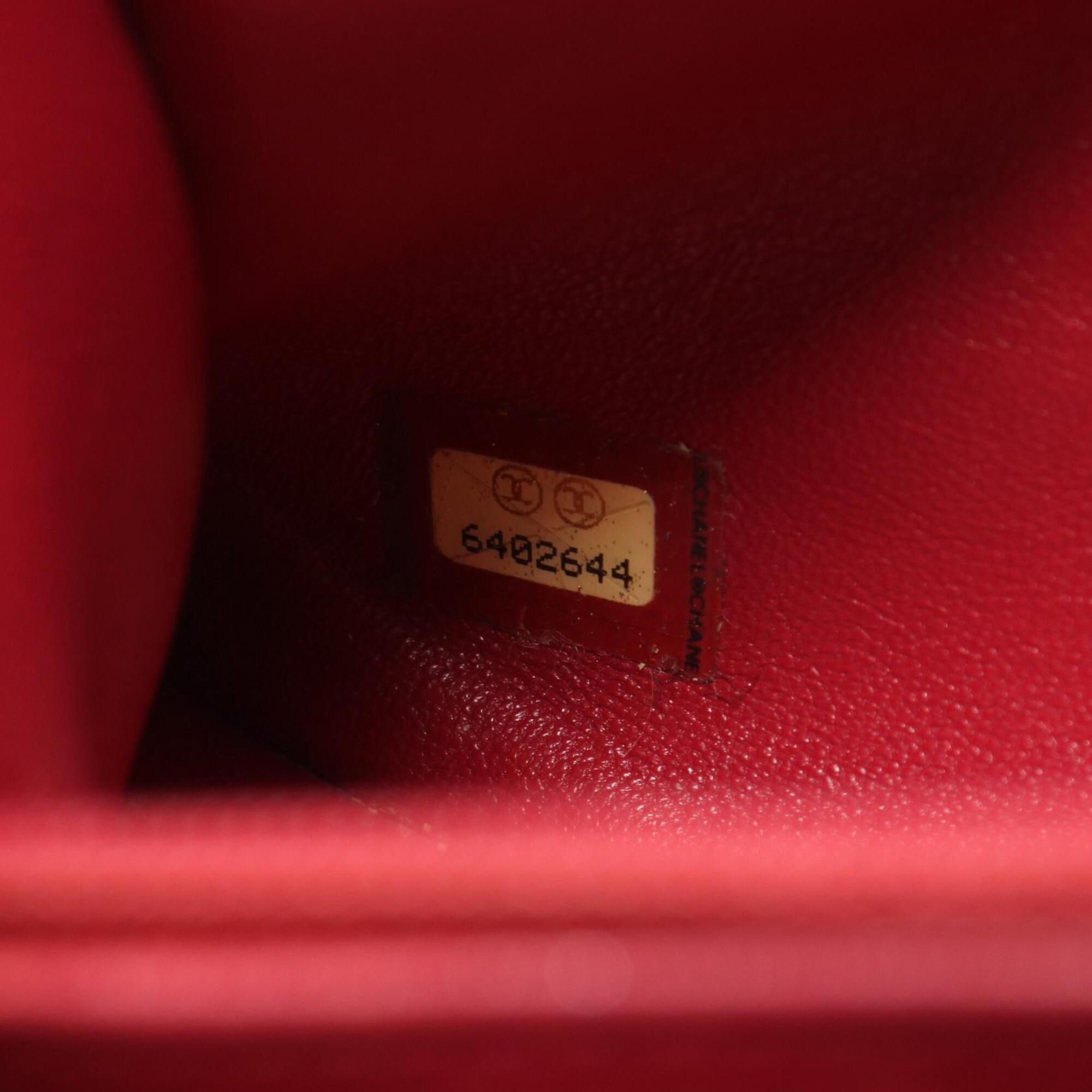 Chanel Pink Grained Calfskin Handbag (Pre-Owned)