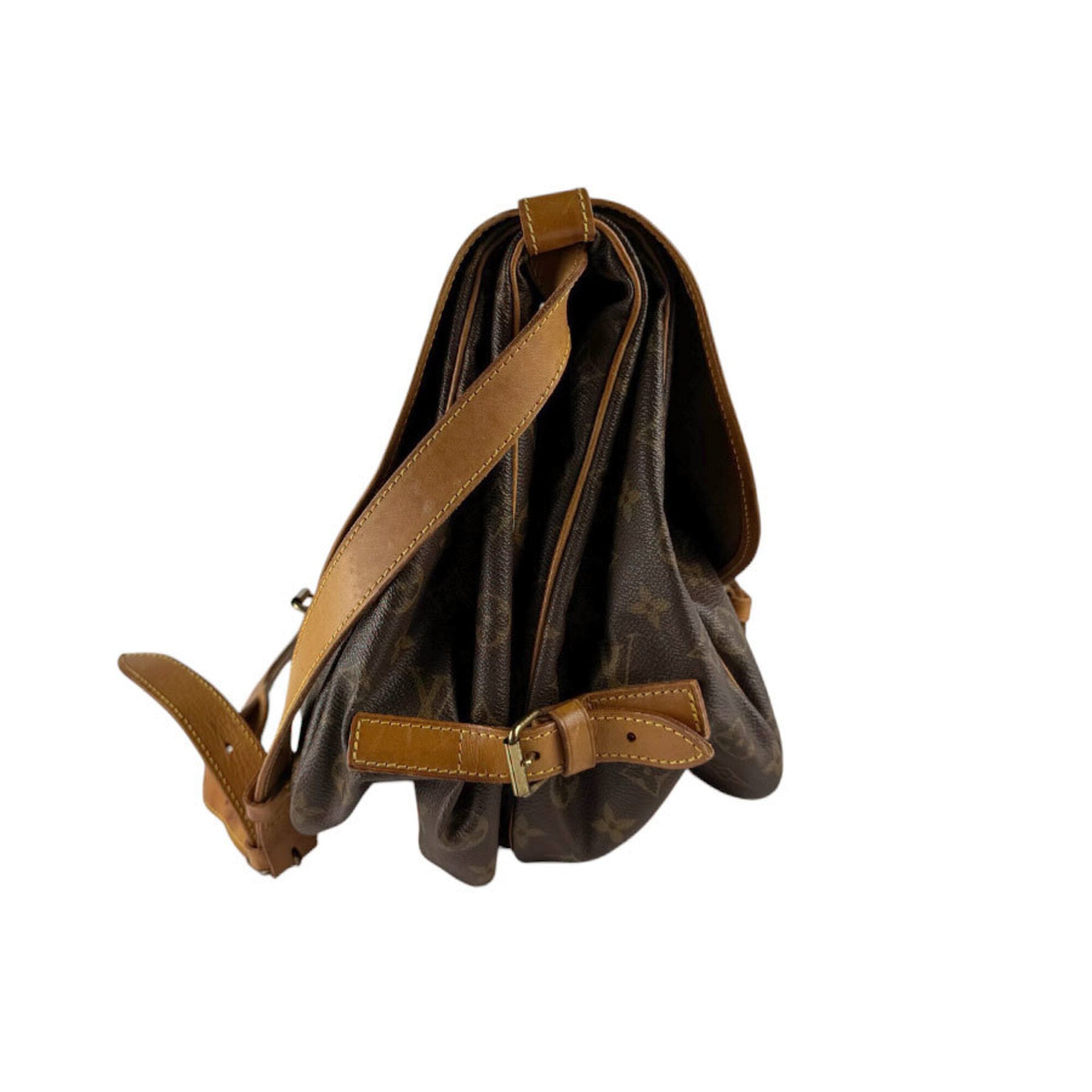 Louis Vuitton Brown Monogram Monogram Shoulder Bag (Pre-Owned)