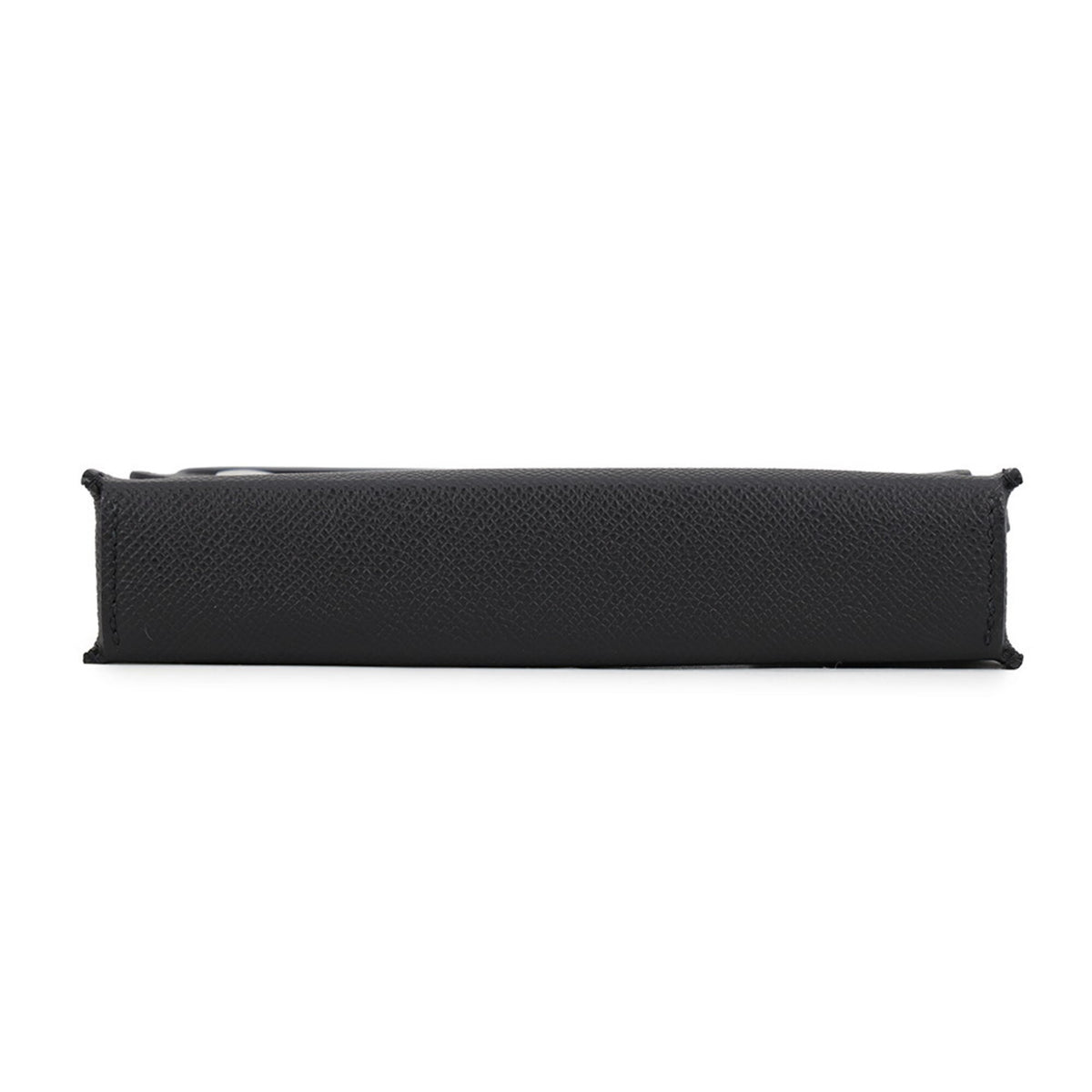 Hermes Black Epsom Leather Chain/Shoulder Wallet (Pre-Owned)