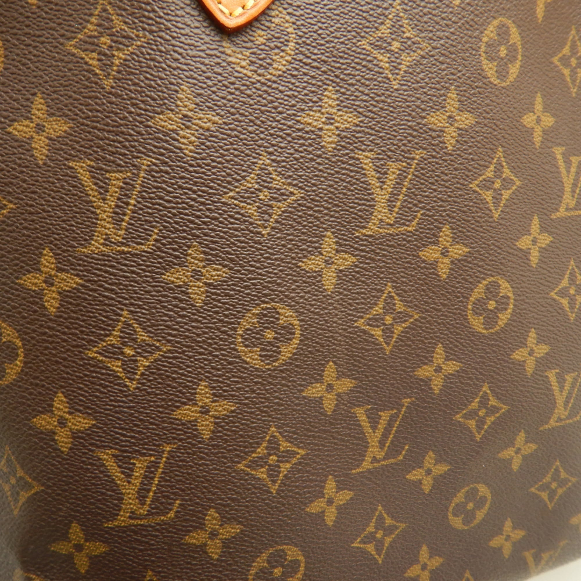 Louis Vuitton Brown Monogram Canvas Tote Bag (Pre-Owned)