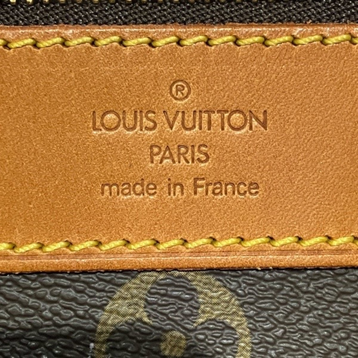 Louis Vuitton Brown Monogram Handbag Tote Bag (Pre-Owned)