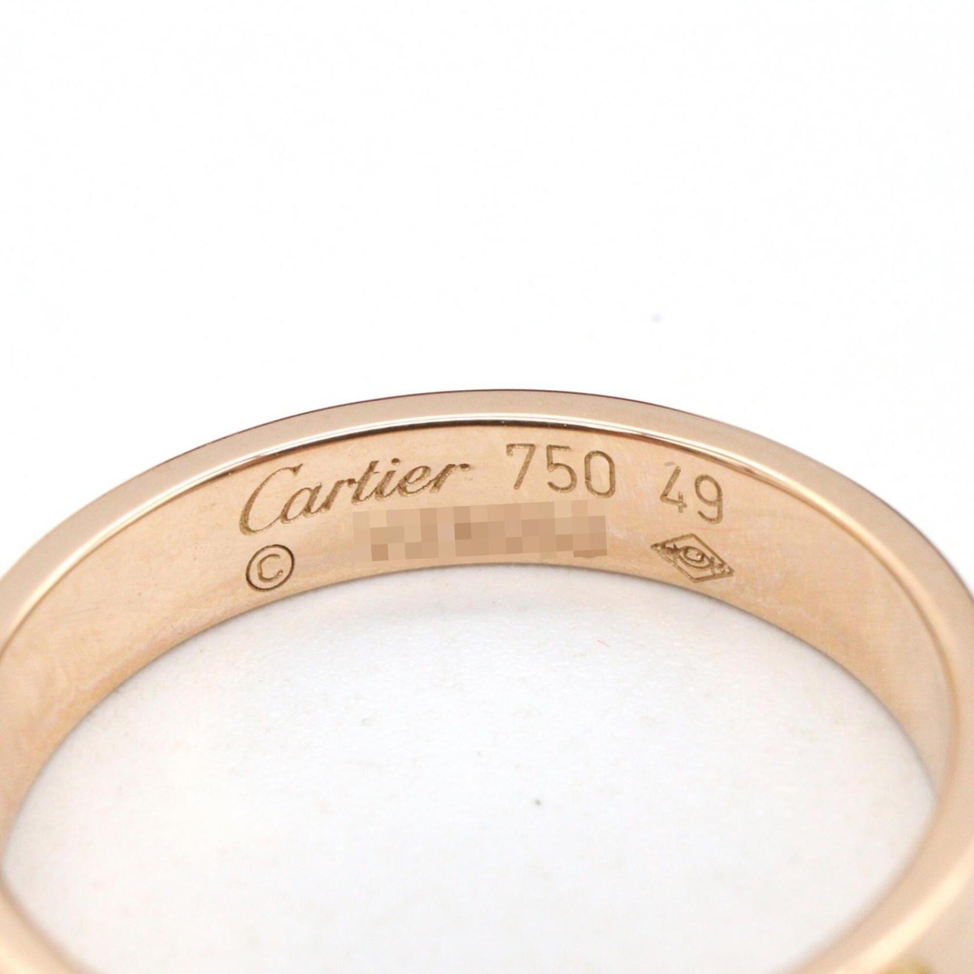 Cartier Gold Pink Gold (18K) Band Ring (Pre-Owned)