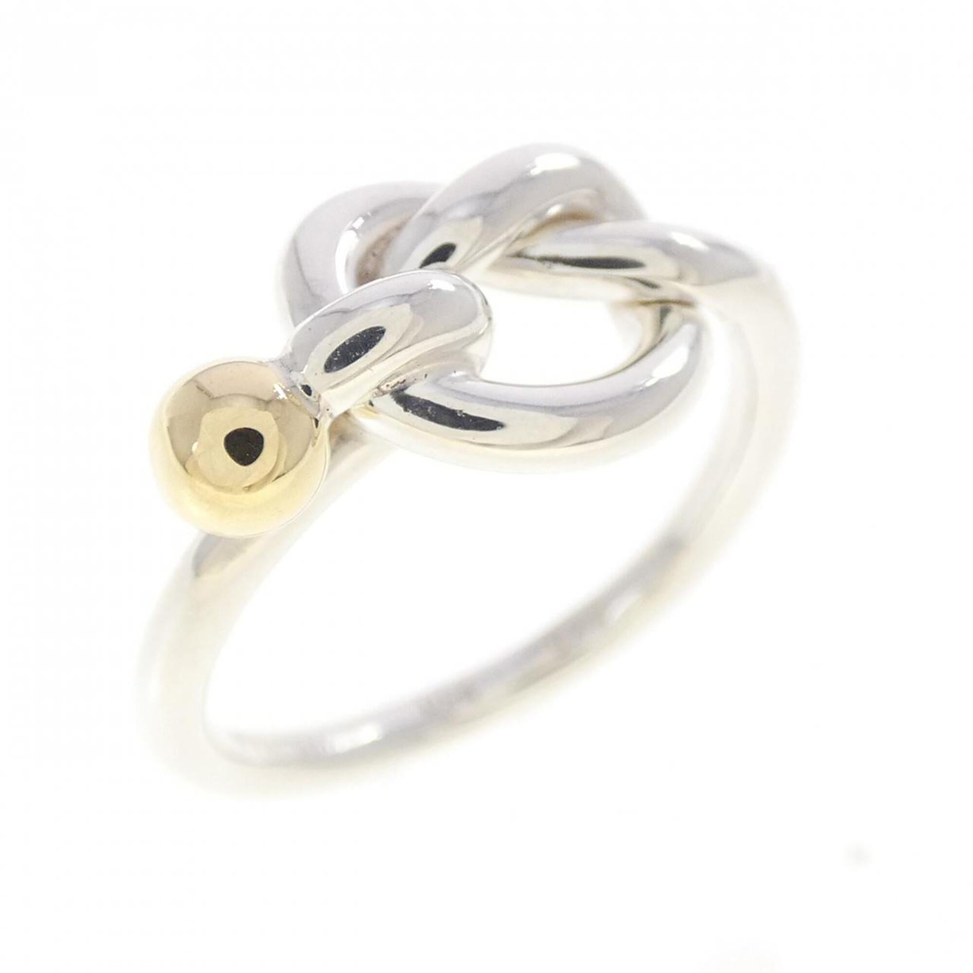 Tiffany Yellow Gold (18K) Silver 925 Band Ring (Pre-Owned)