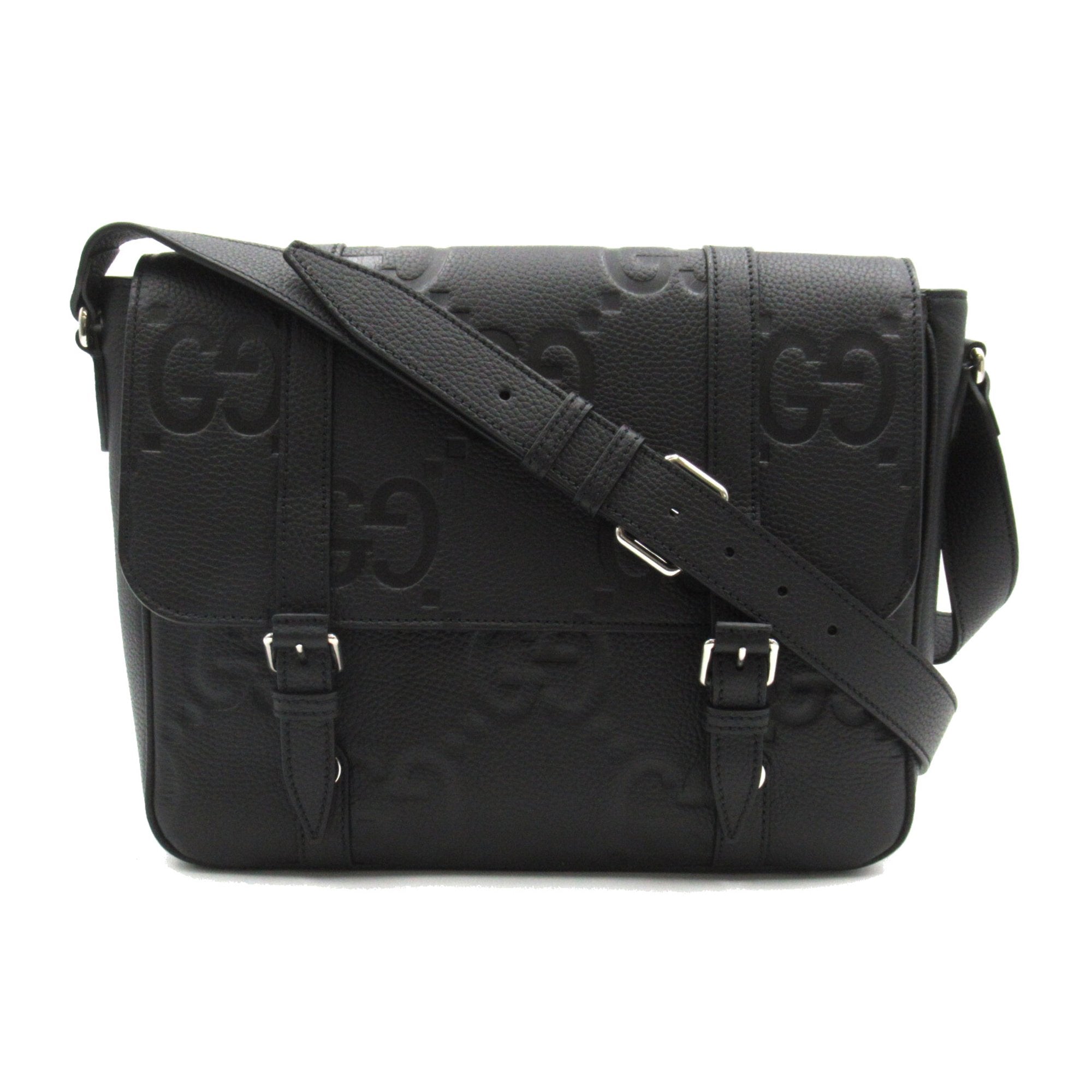 Gucci Black Leather Shoulder Bag
