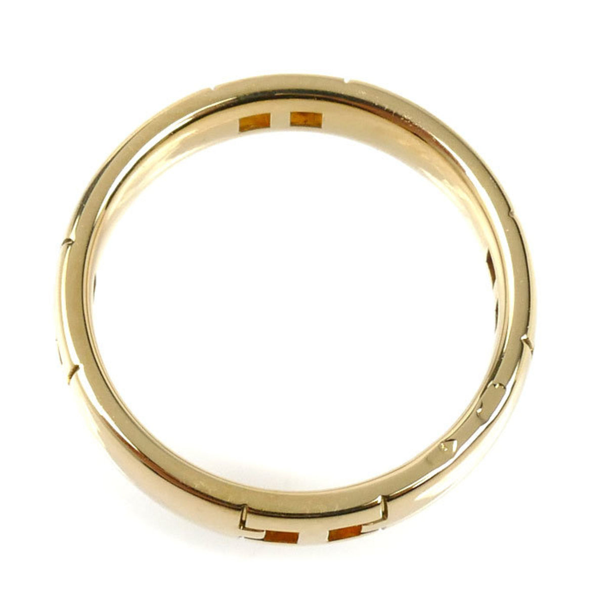 Hermes Yellow Gold (18K) Band Ring (Pre-Owned)
