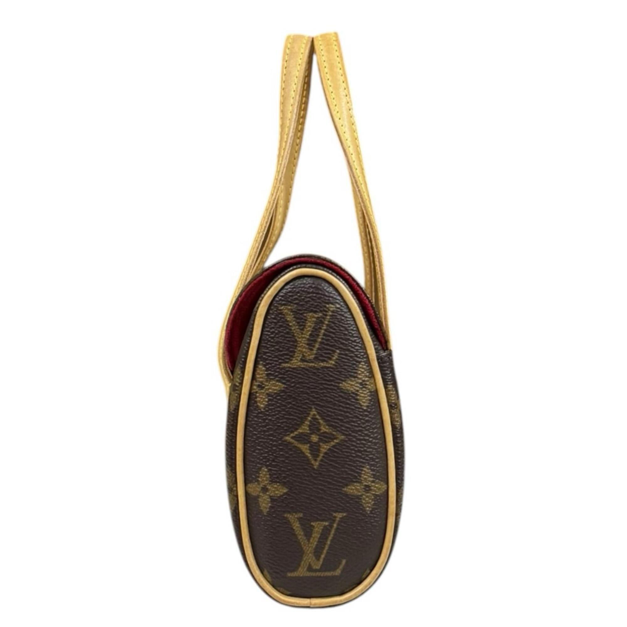 Louis Vuitton Brown Monogram Canvas Handbag (Pre-Owned)