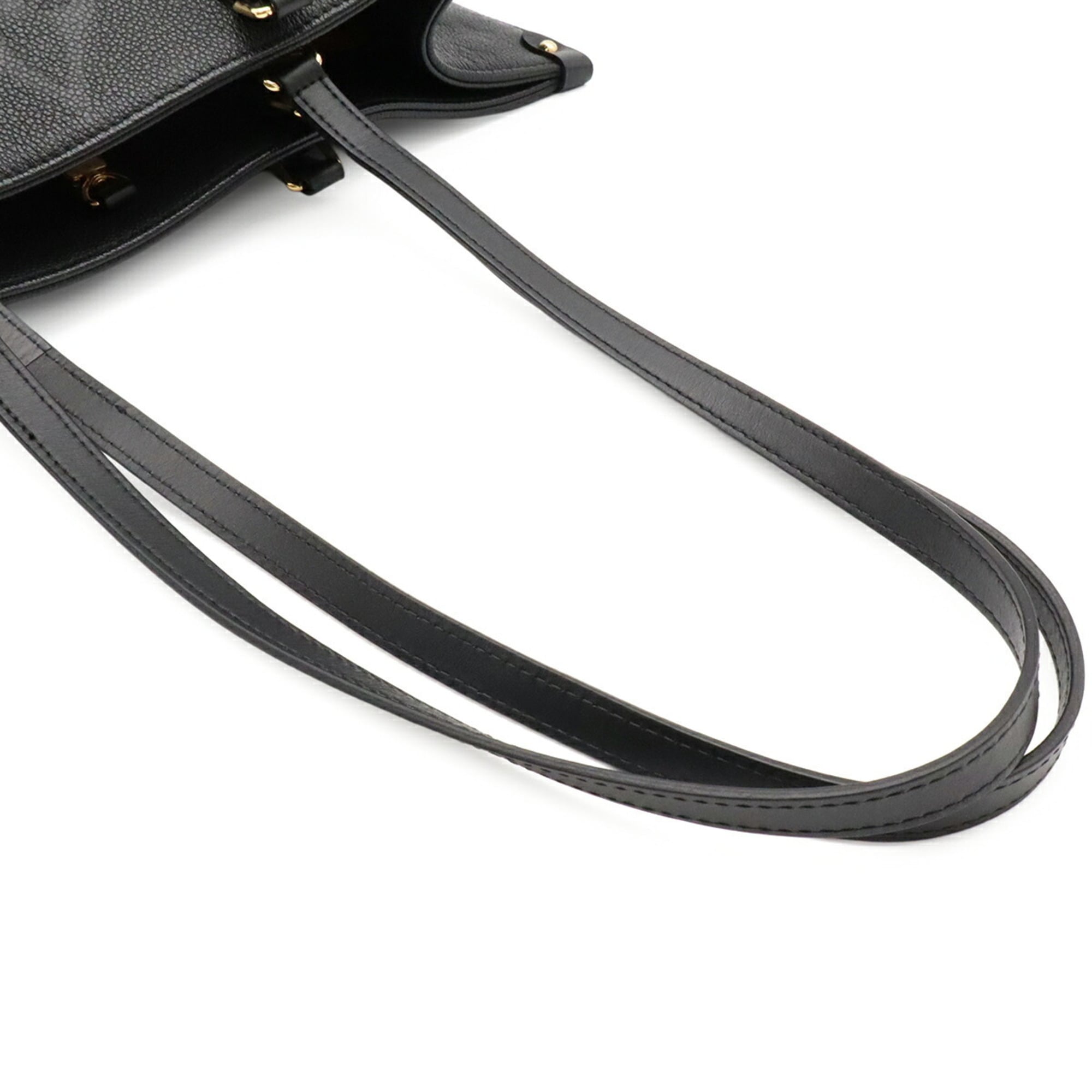 Louis Vuitton Black Noir Monogram Empreinte Shoulder Bag Tote Bag (Pre-Owned)