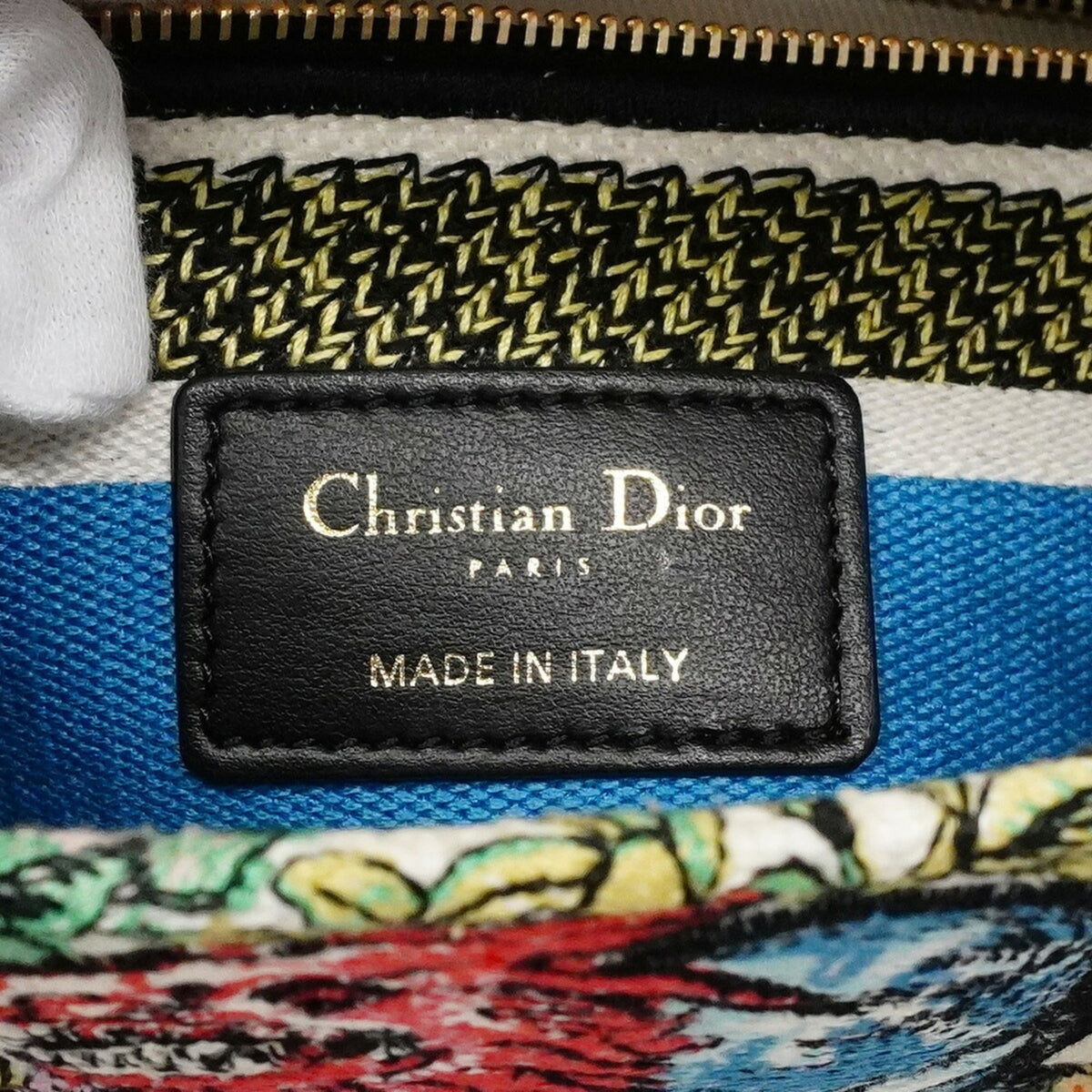 Christian Dior Multi-Color Canvas Handbag (Pre-Owned)