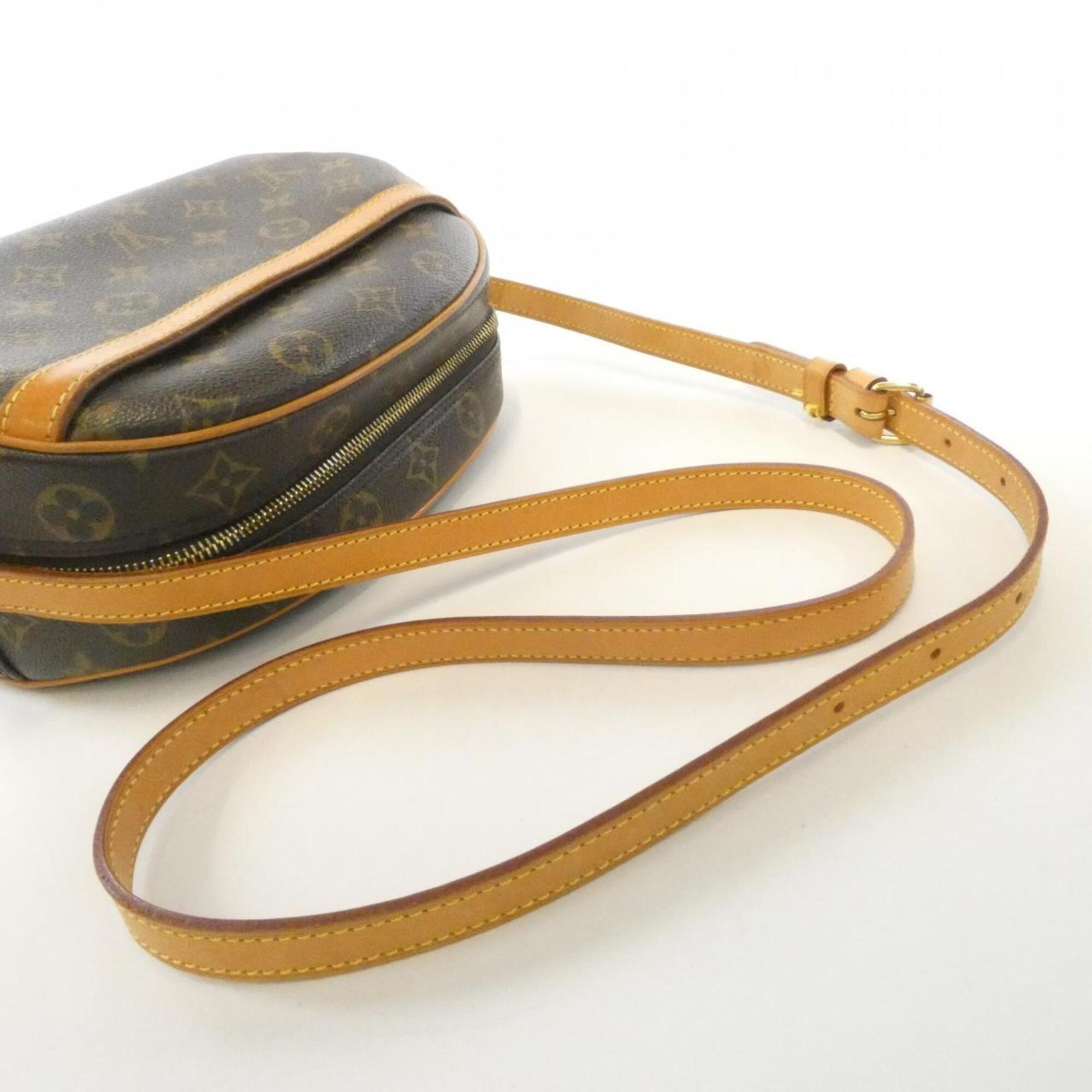 Louis Vuitton Monogram Marron Coated Canvas Shoulder Bag (Pre-Owned)