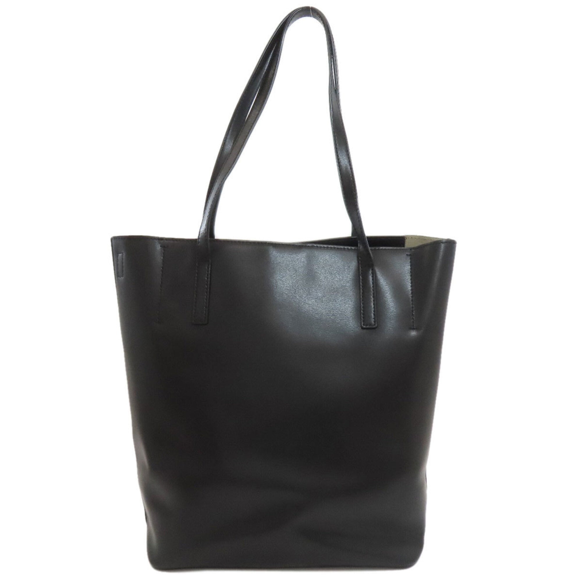 Michael Kors Black Leather Tote Bag (Pre-Owned)