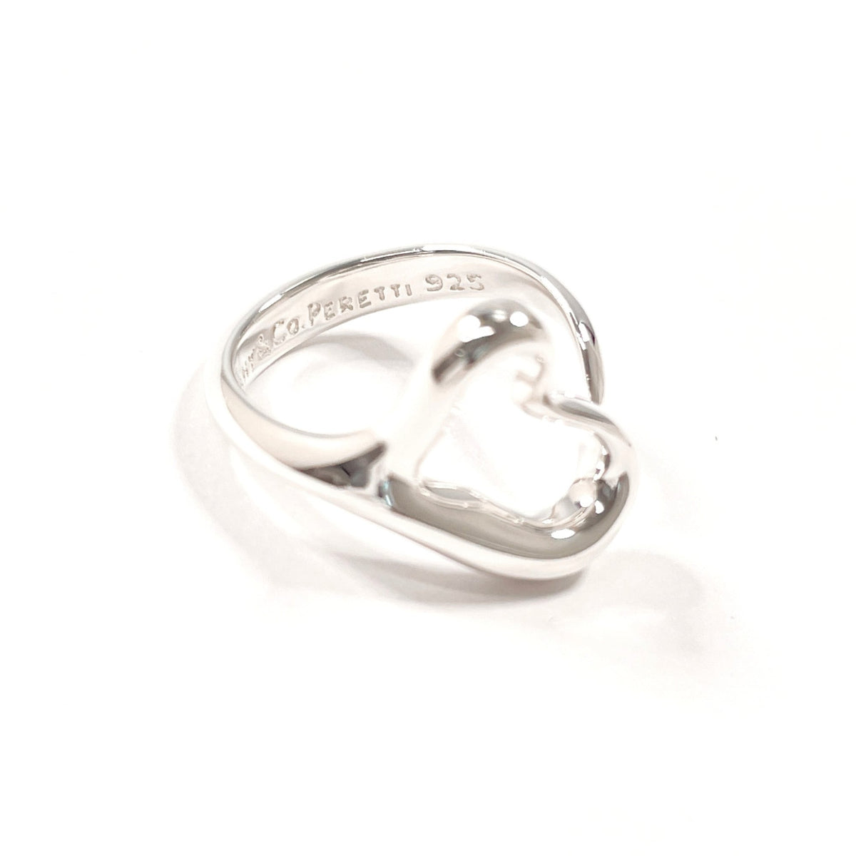 Tiffany Silver Silver 925 Band Ring (Pre-Owned)