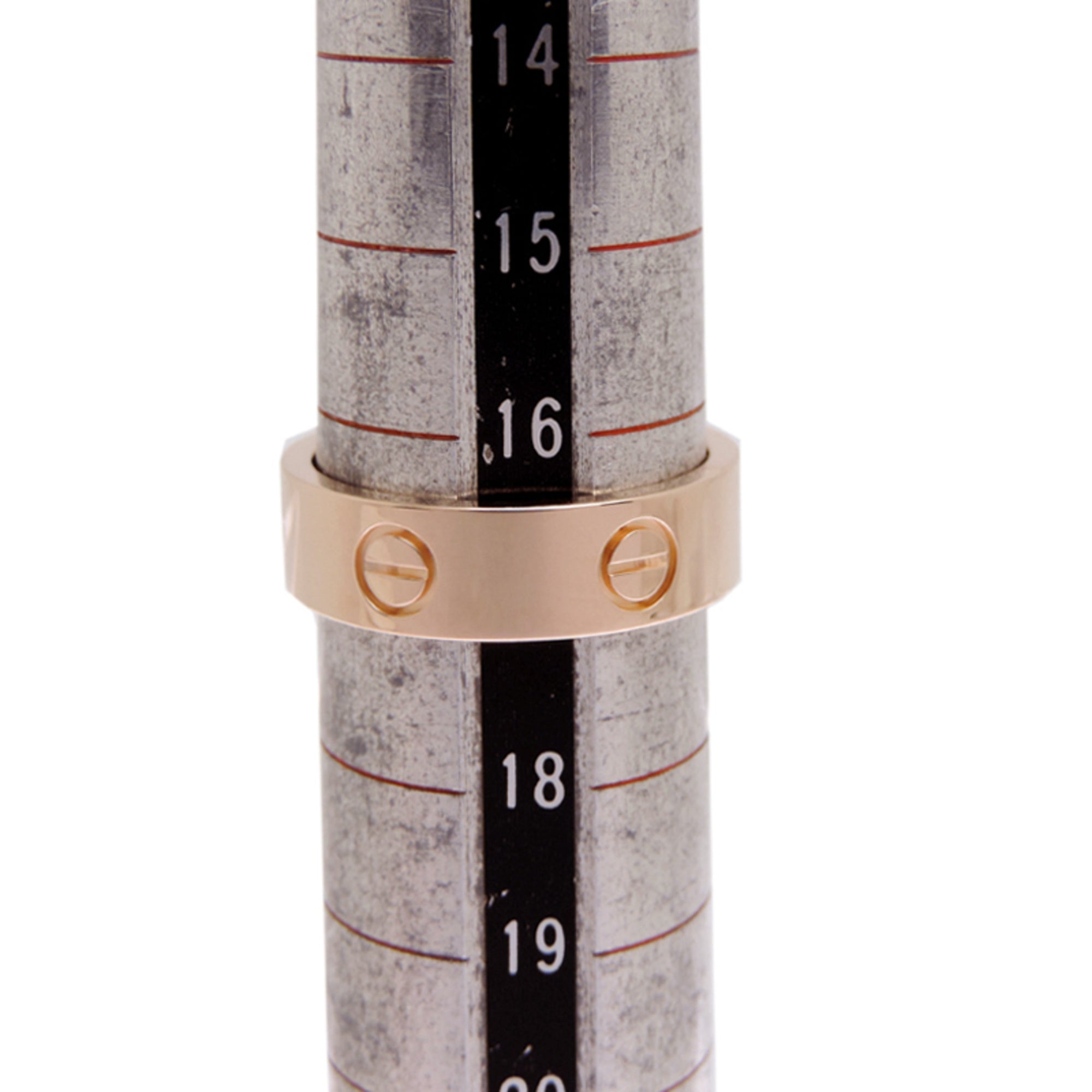 Cartier Pink Gold (18K) Band Ring (Pre-Owned)