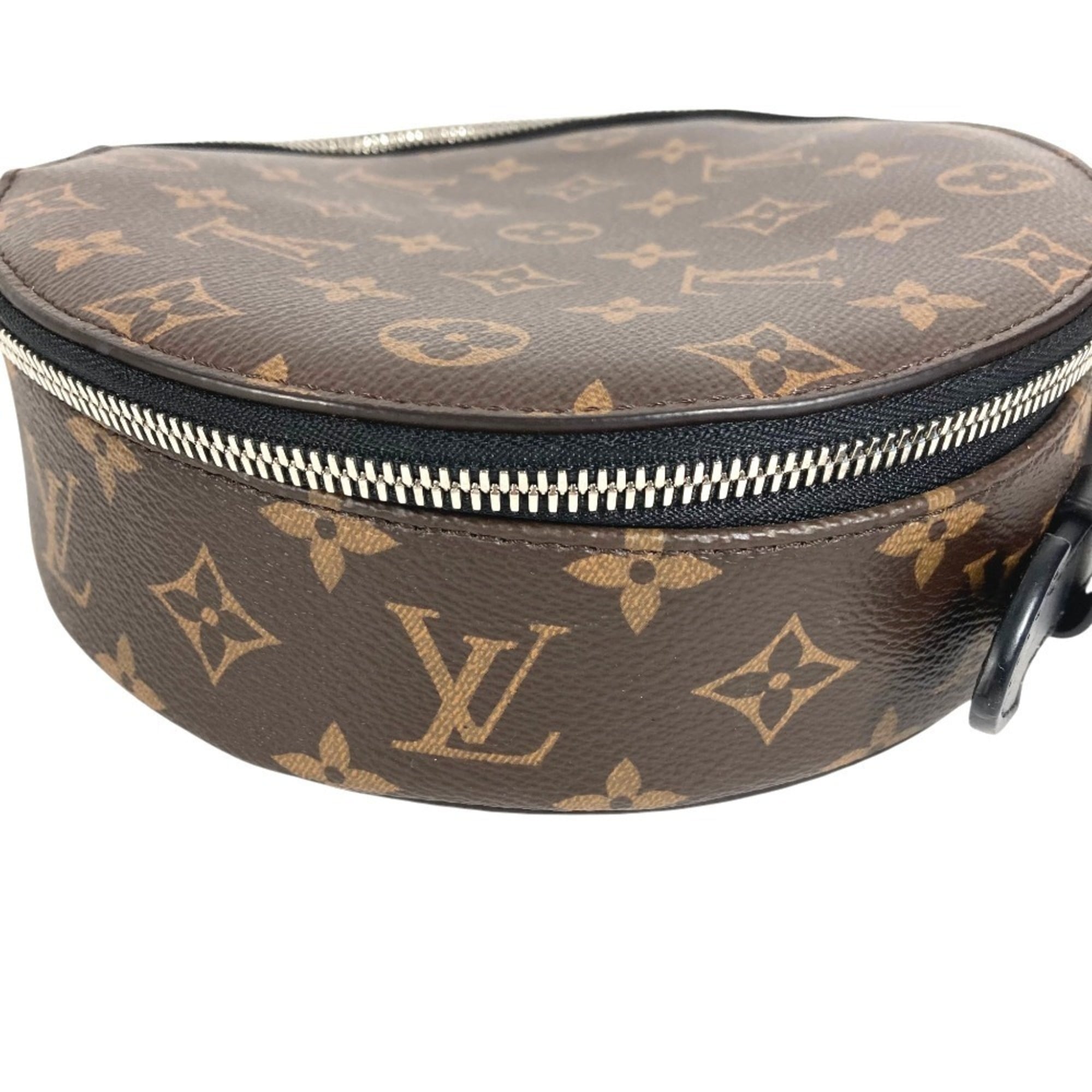 Louis Vuitton Brown Monogram Canvas Handbag (Pre-Owned)