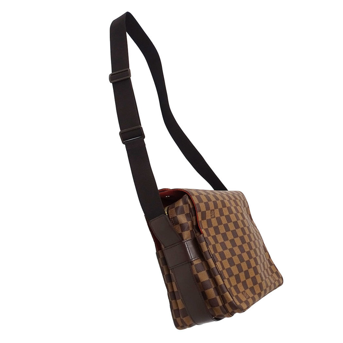 Louis Vuitton Brown Galle Damier Canvas Handbag Shoulder Bag (Pre-Owned)